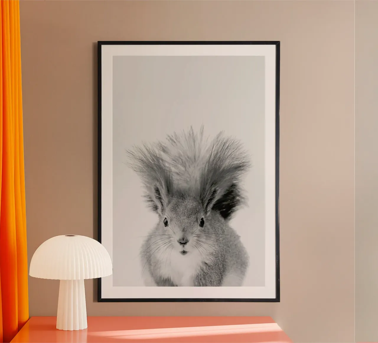 Squirrel poster by Paws & Claws
