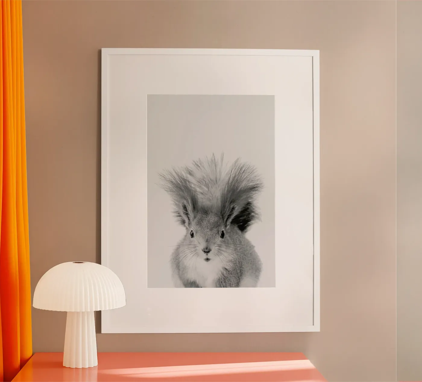 Squirrel poster by Paws & Claws