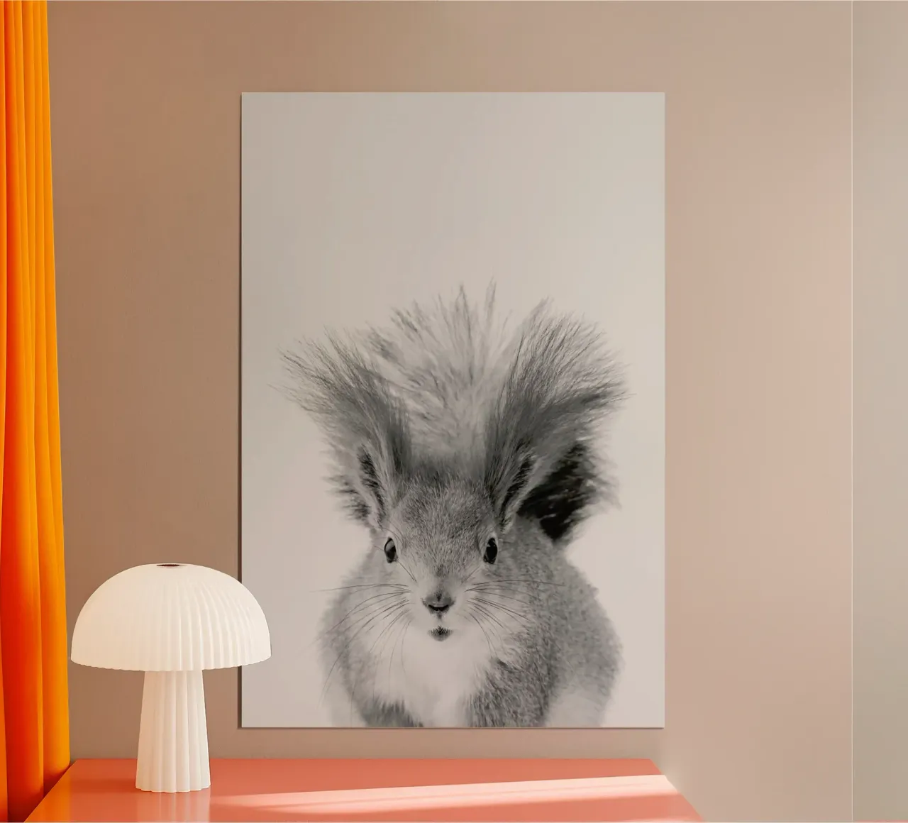 Squirrel poster by Paws & Claws