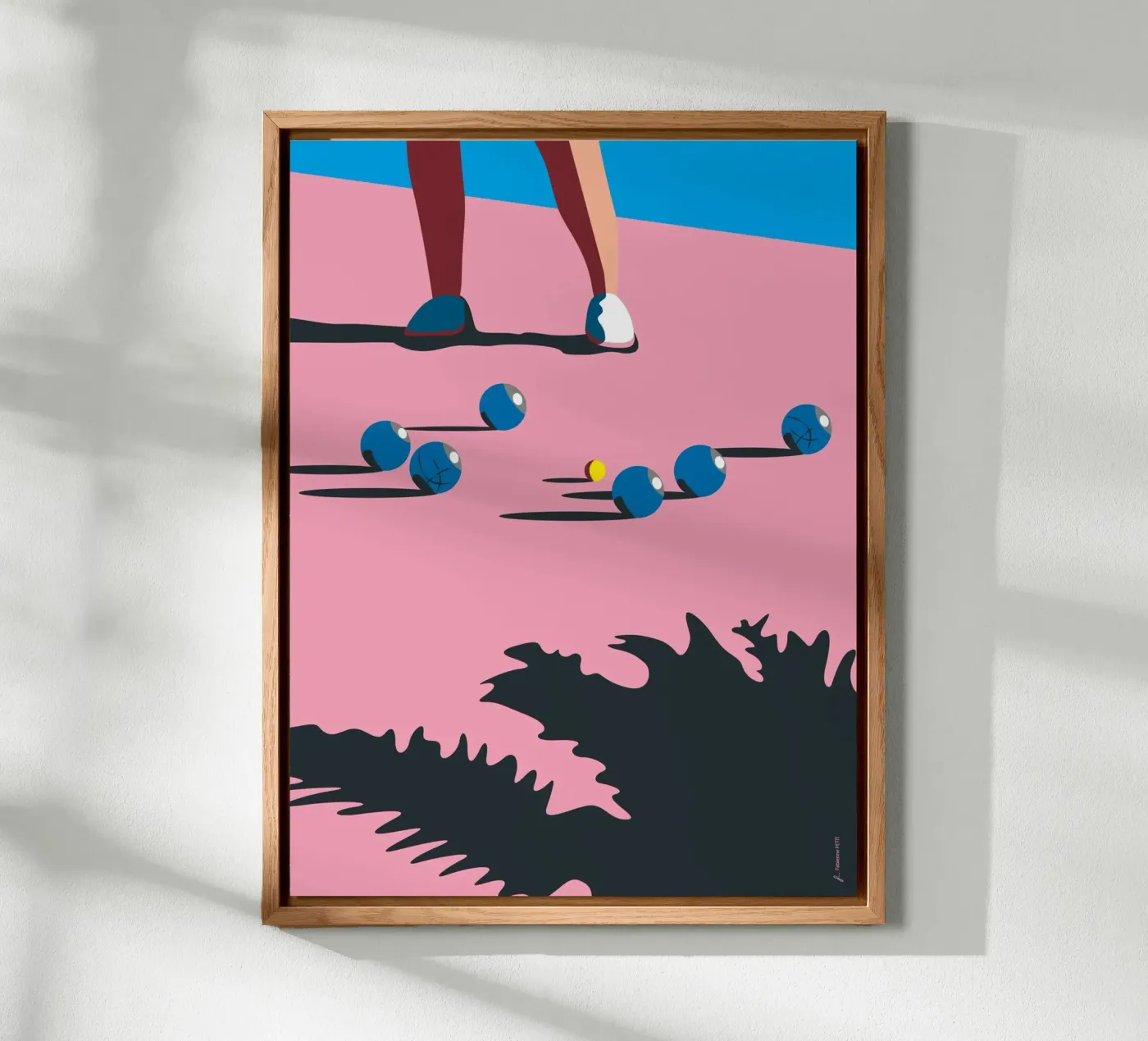 Pétanque pannello forex da Fabienne Petit