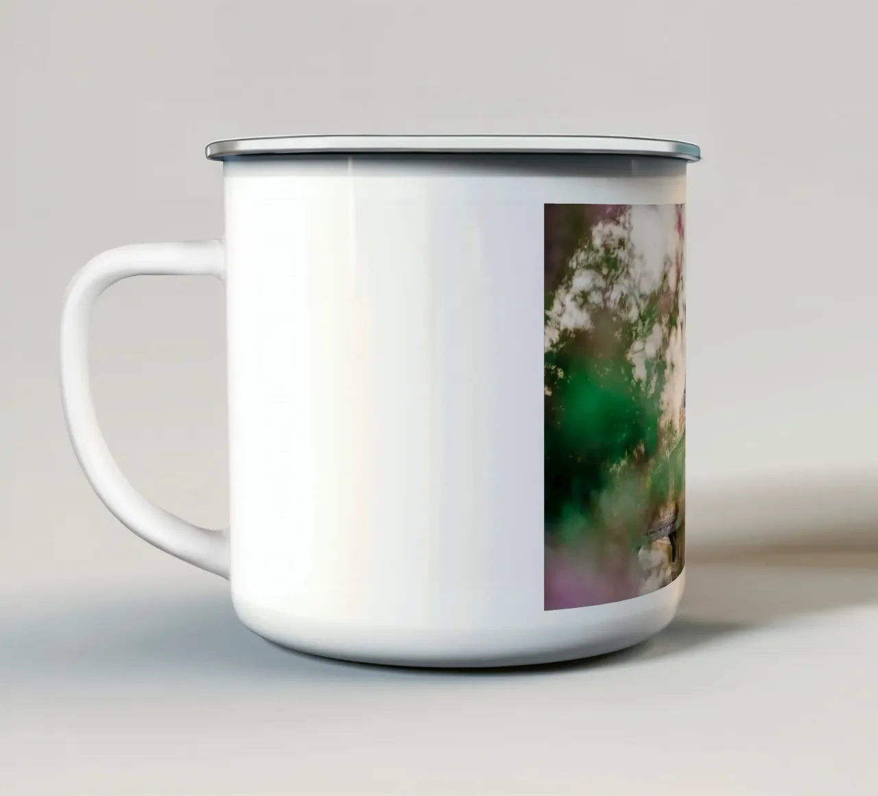 Primavera di Dresda tazza in smalto da Bold and Retro