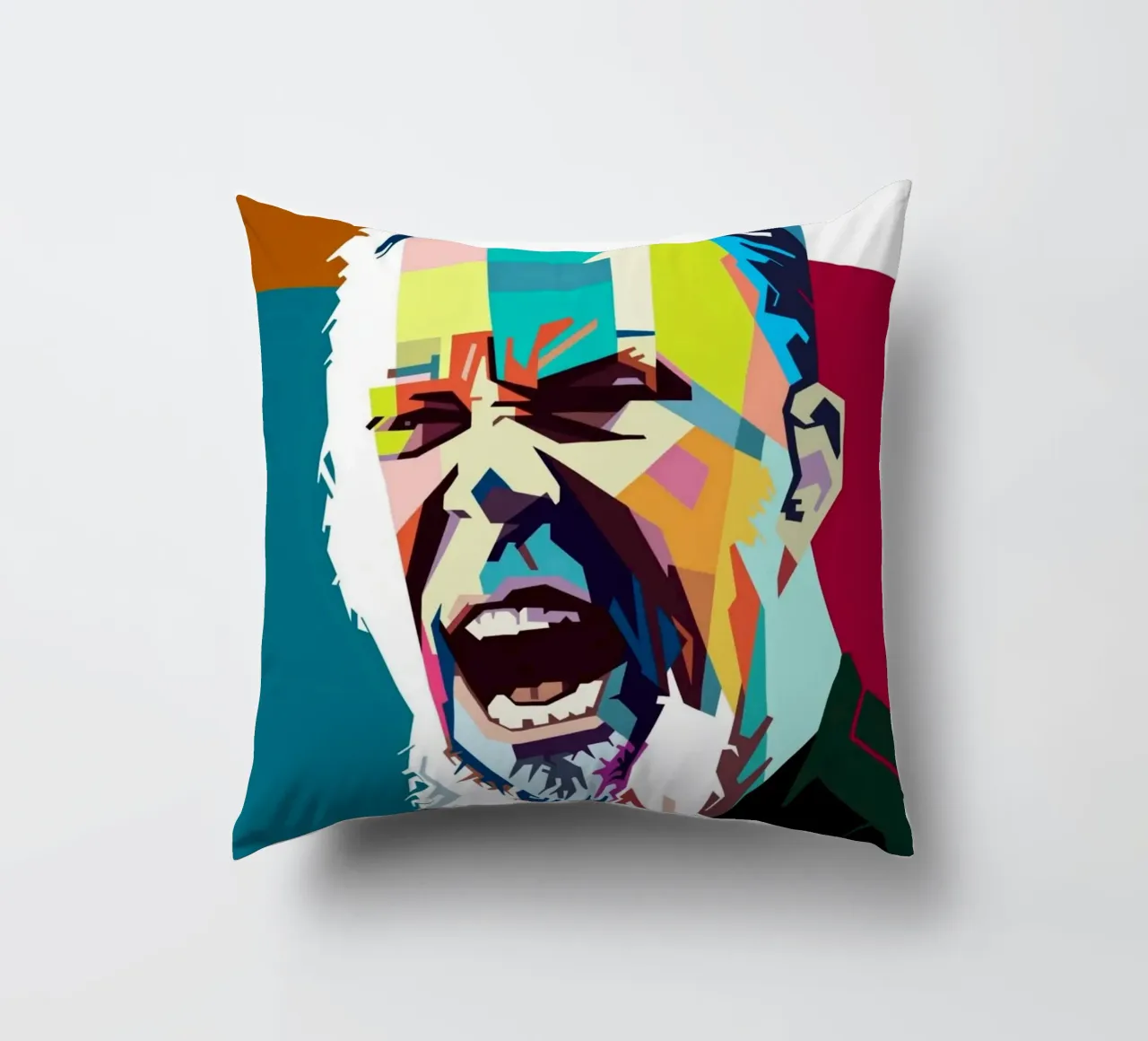 James Hetfield Metallica pop art cuscino da Hantamrata