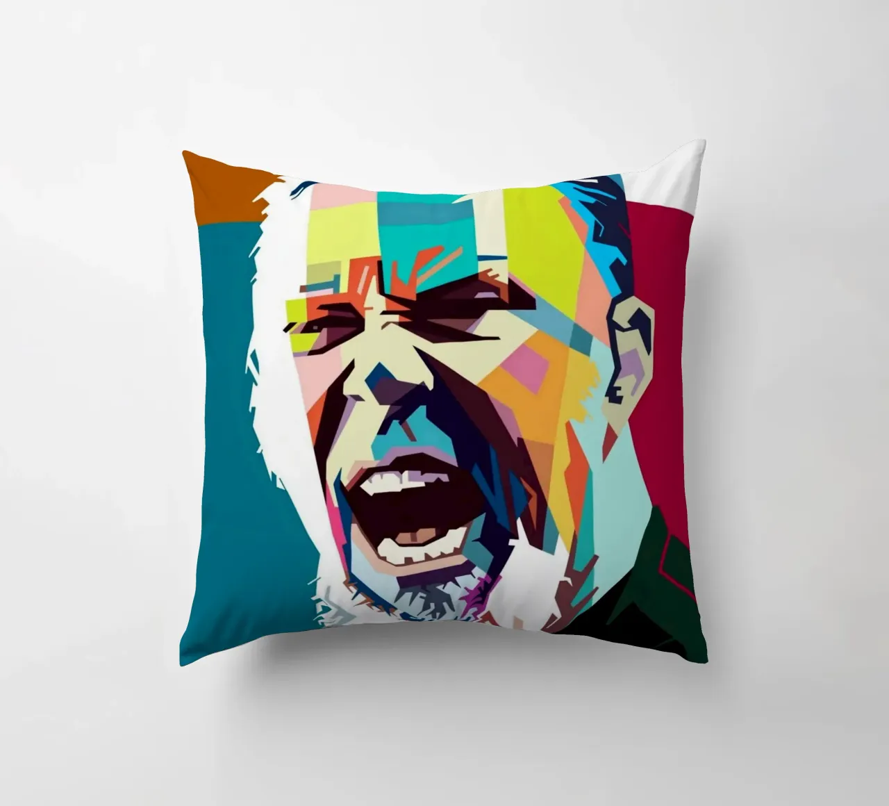 James Hetfield Metallica pop art cuscino da Hantamrata
