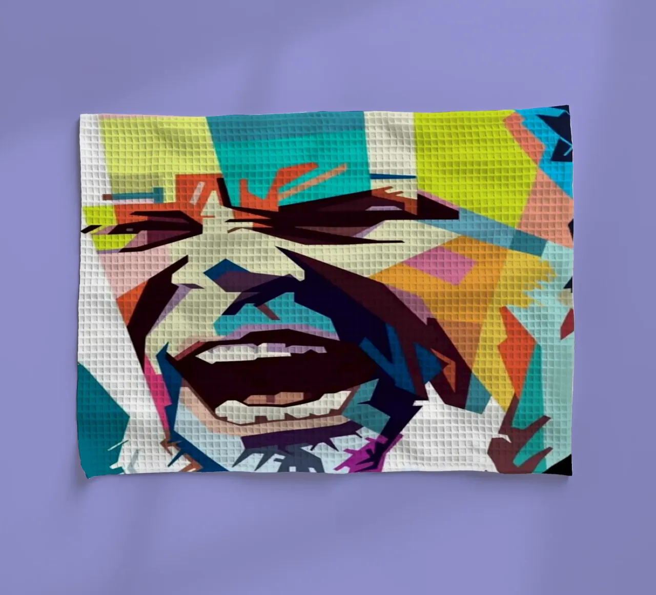 James Hetfield Metallica pop art canovaccio da cucina da Hantamrata
