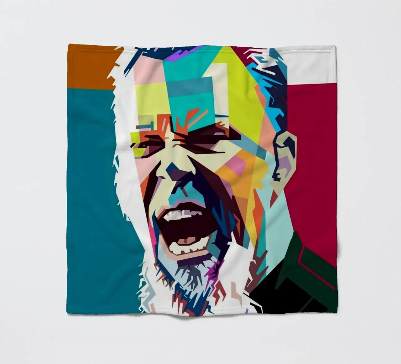 James Hetfield Metallica pop art coperta in pile da Hantamrata