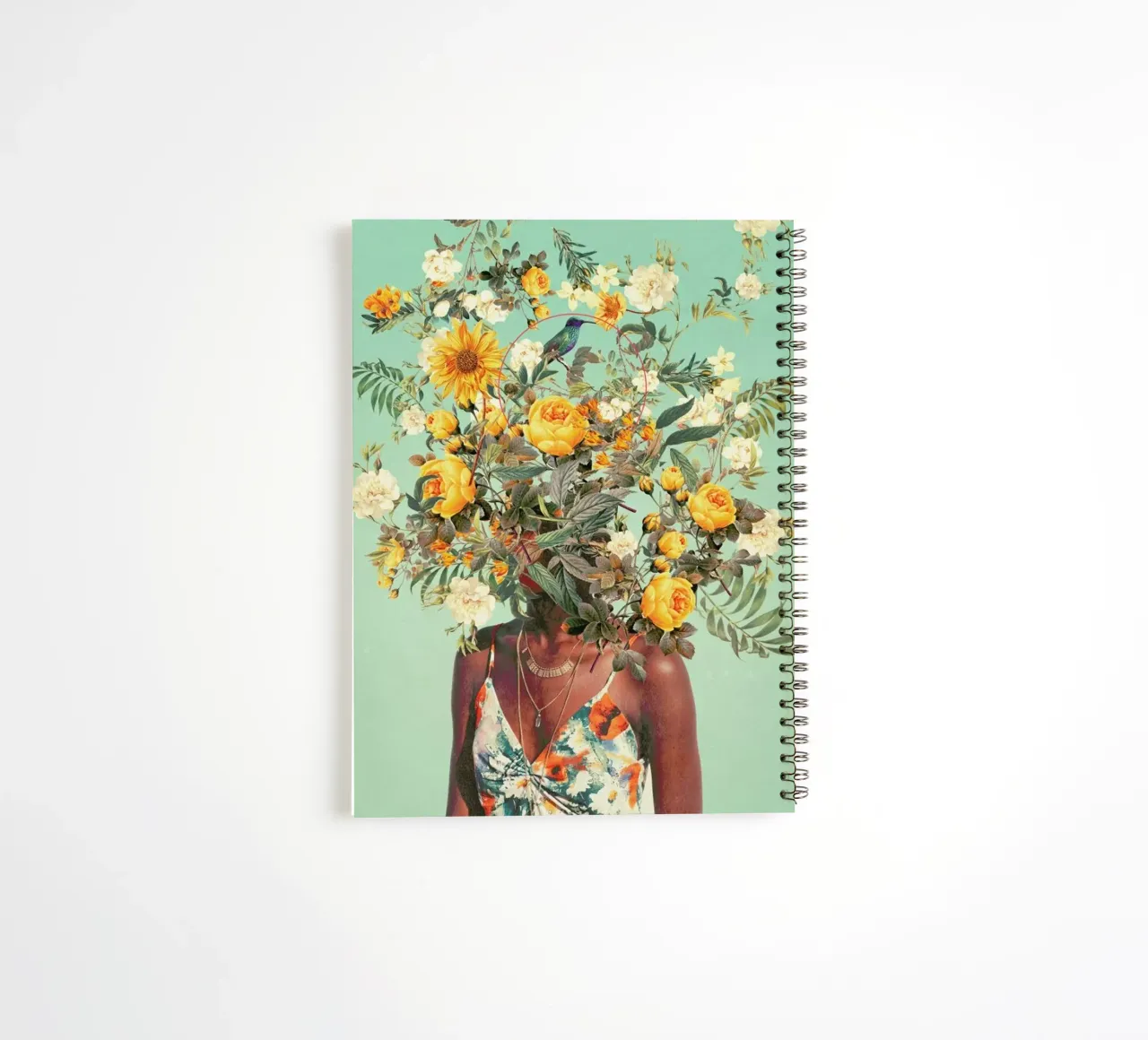 You Loved Me A Thousand Summers Ago spiral notebook by Frank Moth