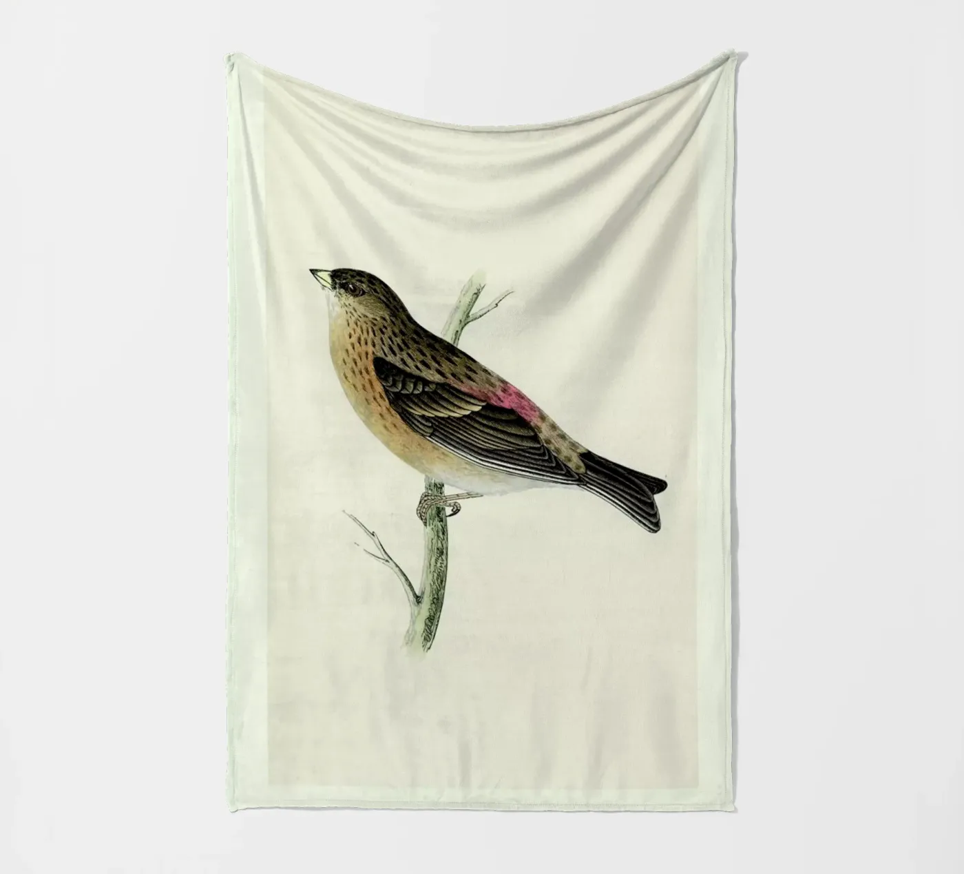Perching Bird fleecedeken van Flora & Fauna