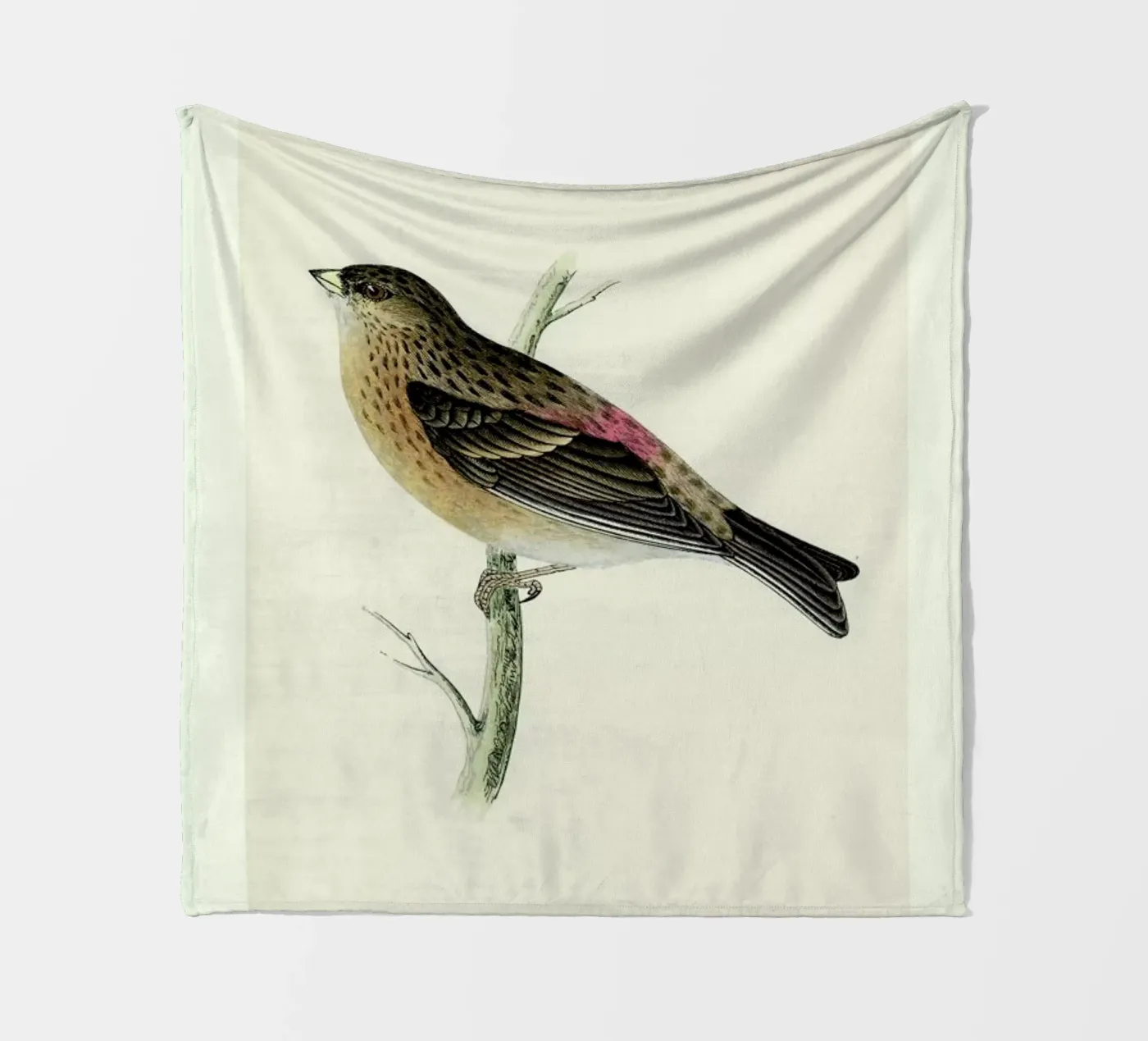 Perching Bird fleecedeken van Flora & Fauna