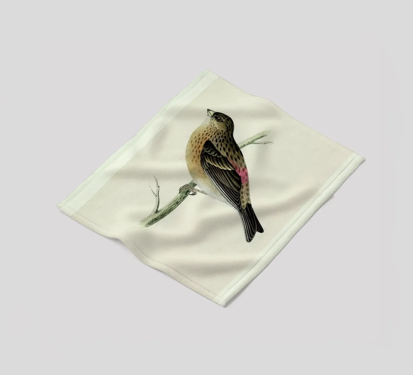 Perching Bird fleecedeken van Flora & Fauna