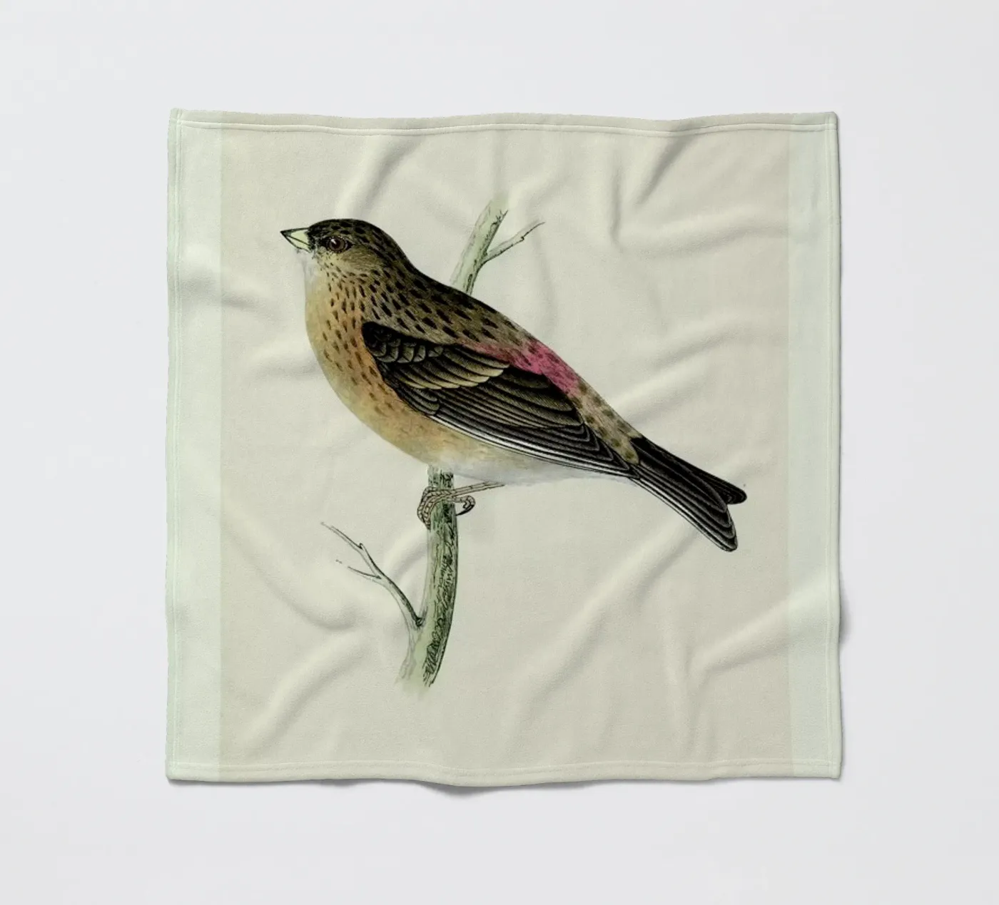 Perching Bird fleecedeken van Flora & Fauna