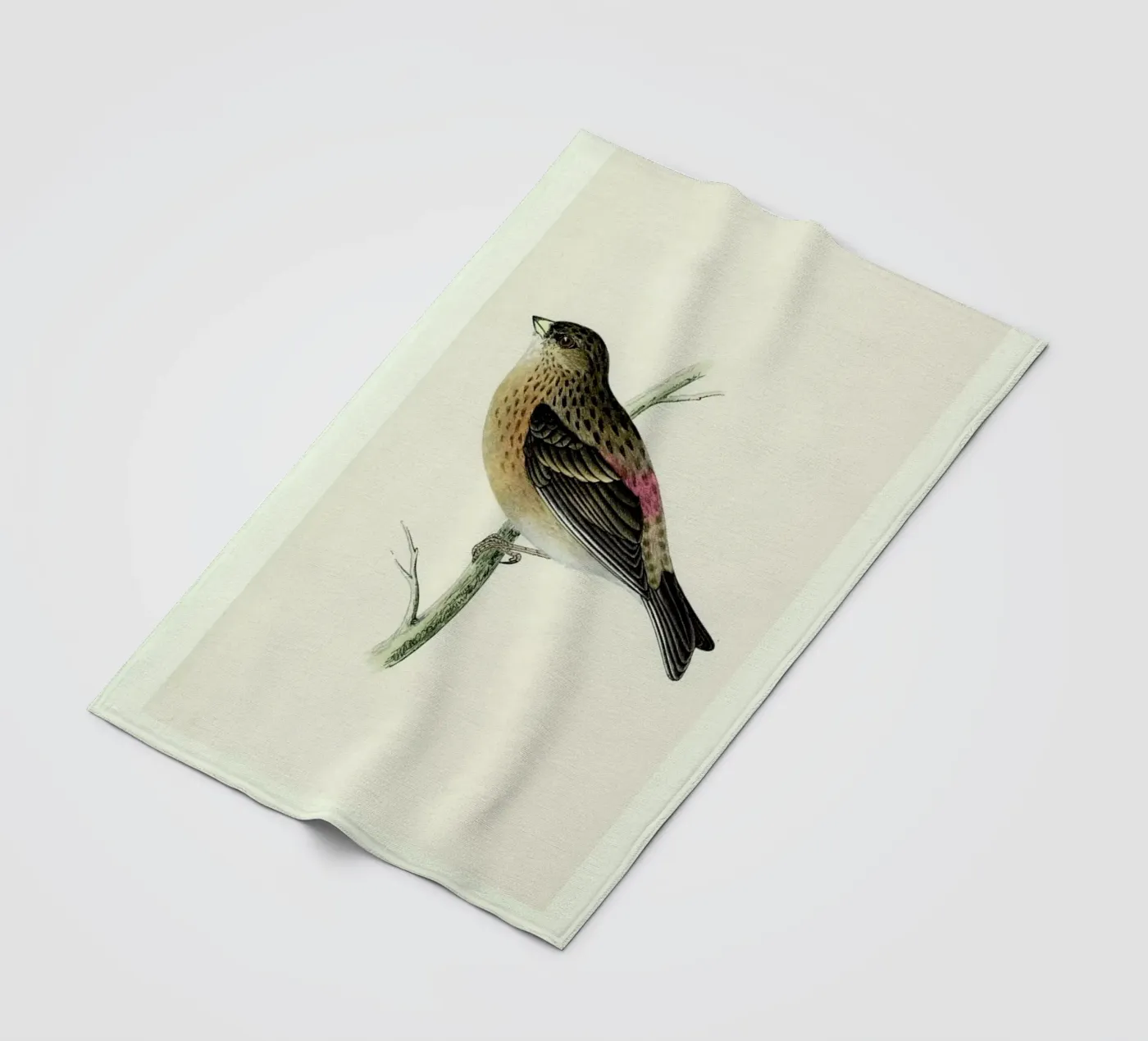 Perching Bird fleecedeken van Flora & Fauna