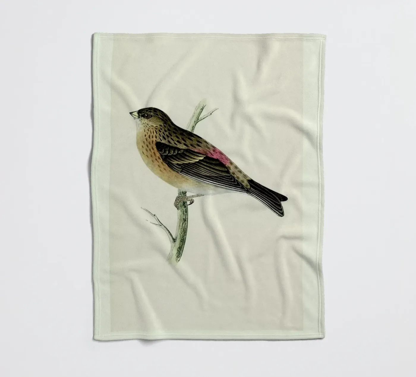 Perching Bird fleecedeken van Flora & Fauna