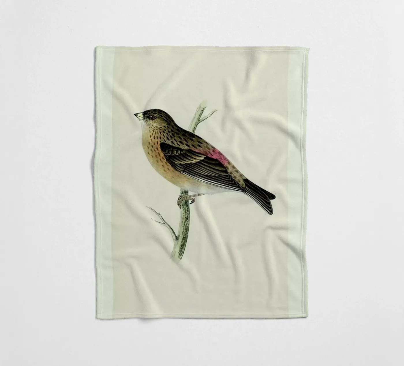 Perching Bird fleecedeken van Flora & Fauna