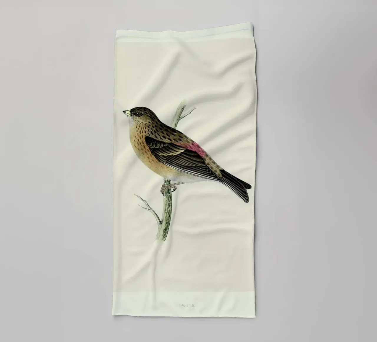 Perching Bird asciugamano da bagno da Flora & Fauna