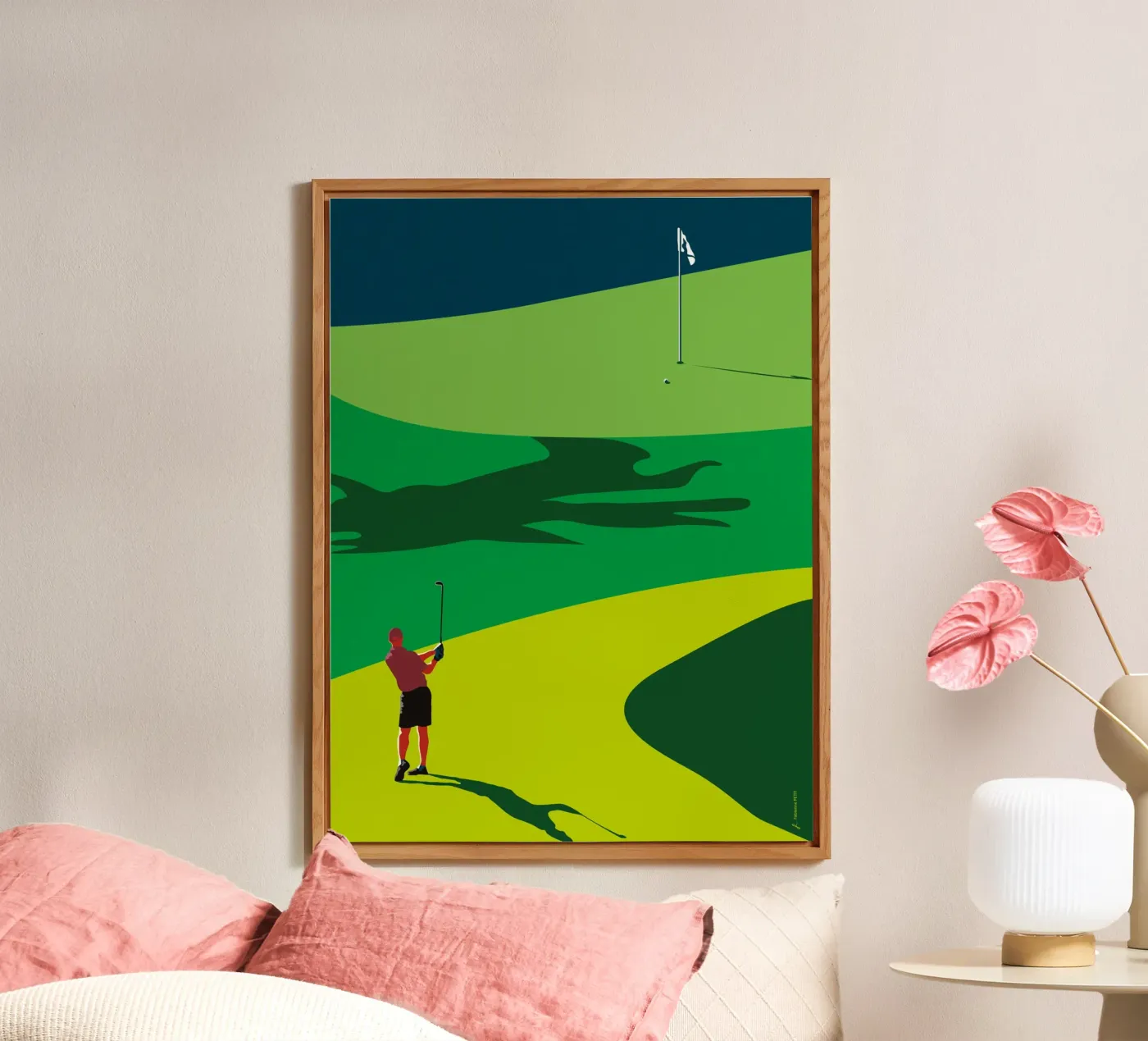 Golf pannello forex da Fabienne Petit