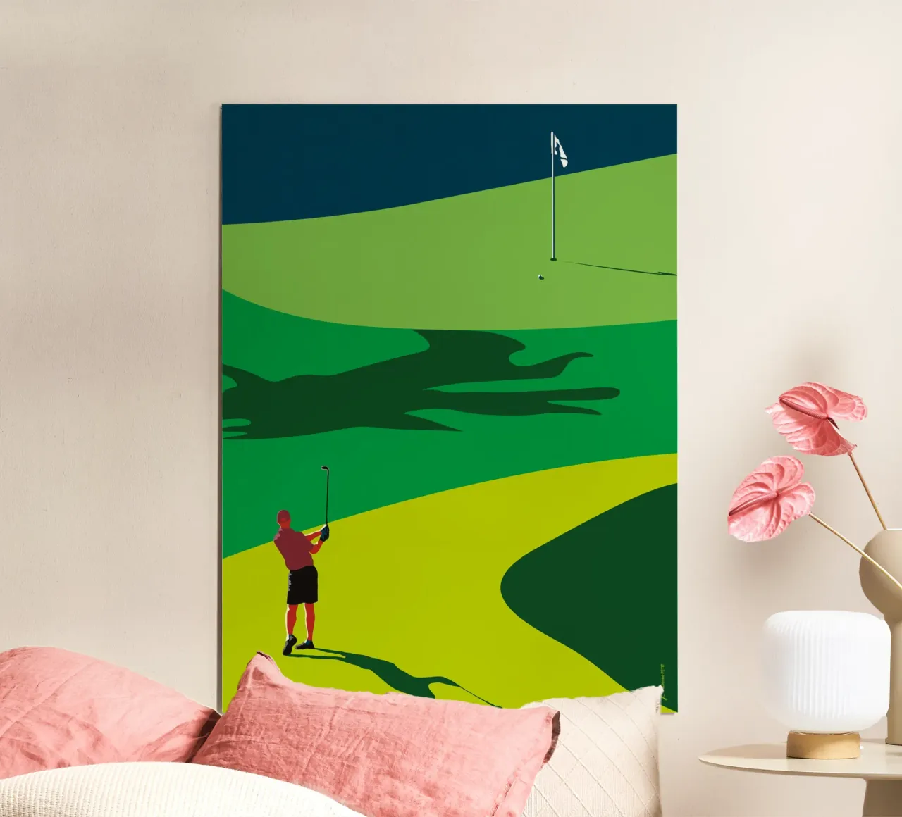 Golf poster da Fabienne Petit
