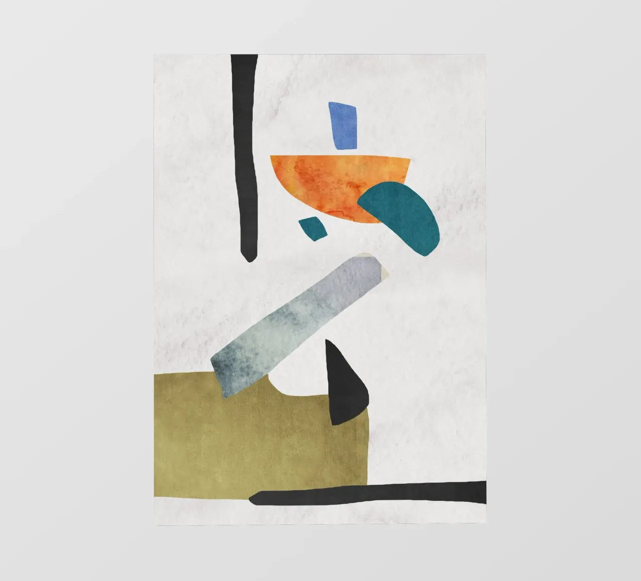 Abstract geometric x telo in pvc da ramosashop