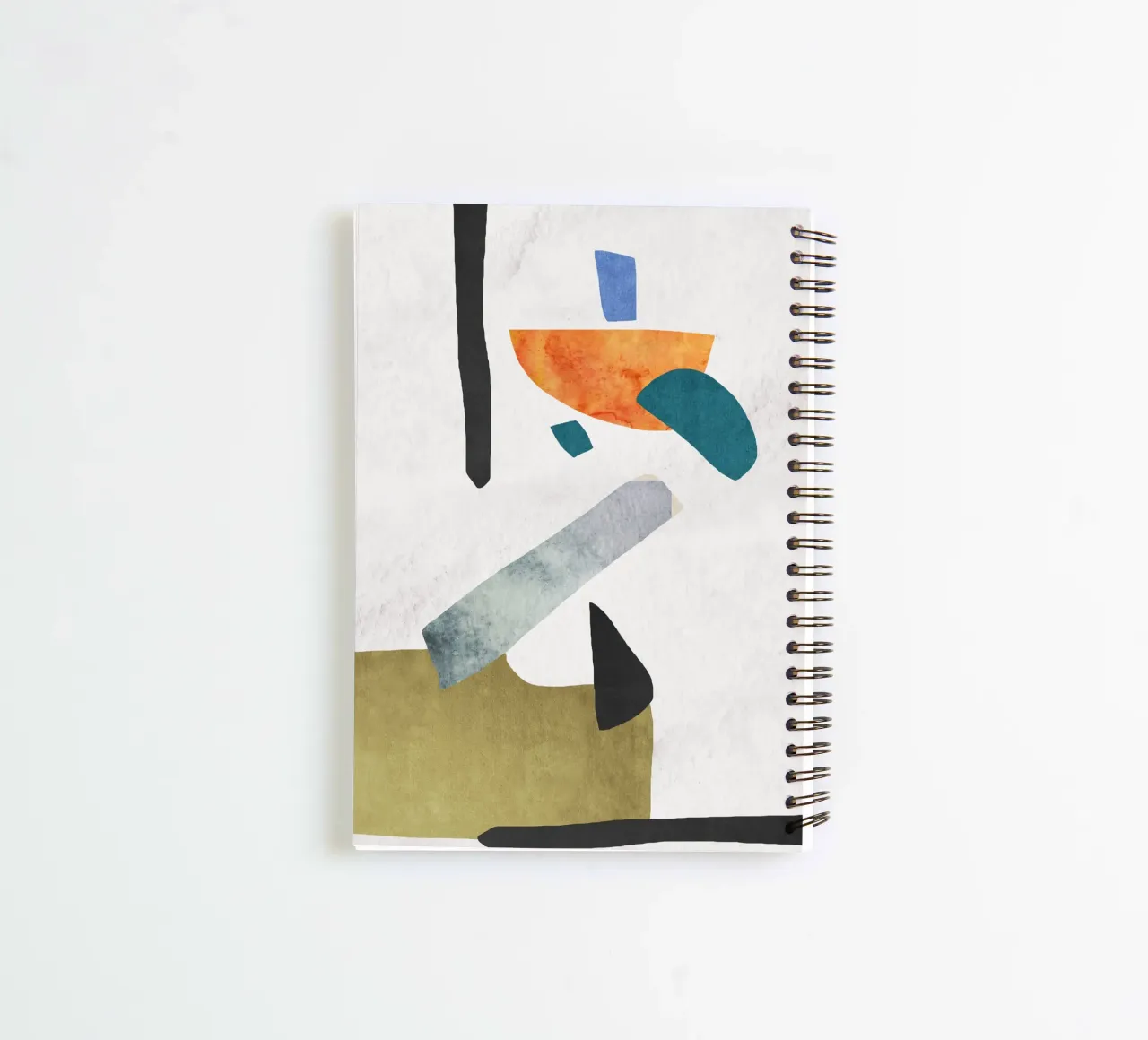 Abstract geometric x carnet à spirale de ramosashop