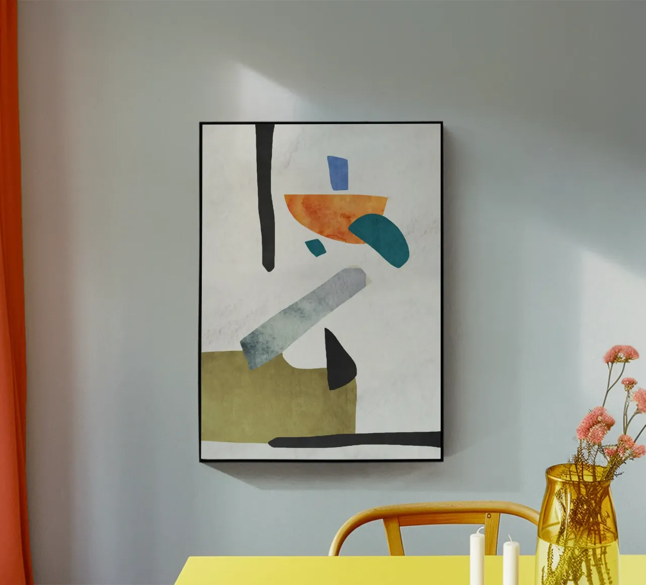 Abstract geometric x plexiglass da ramosashop