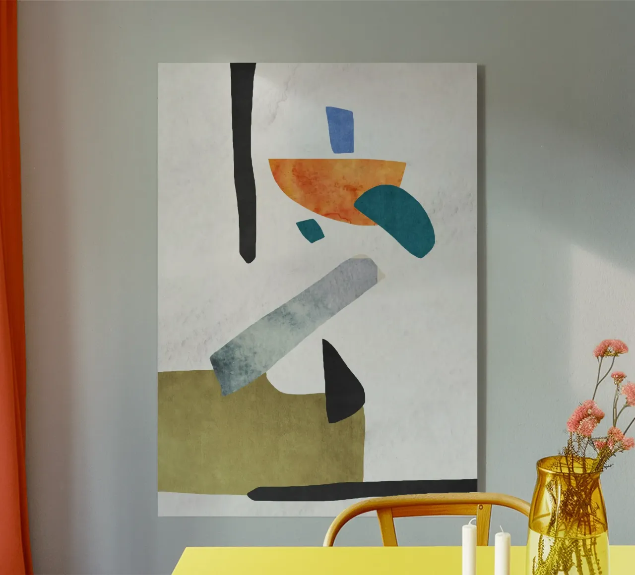 Abstract geometric x plexiglass da ramosashop