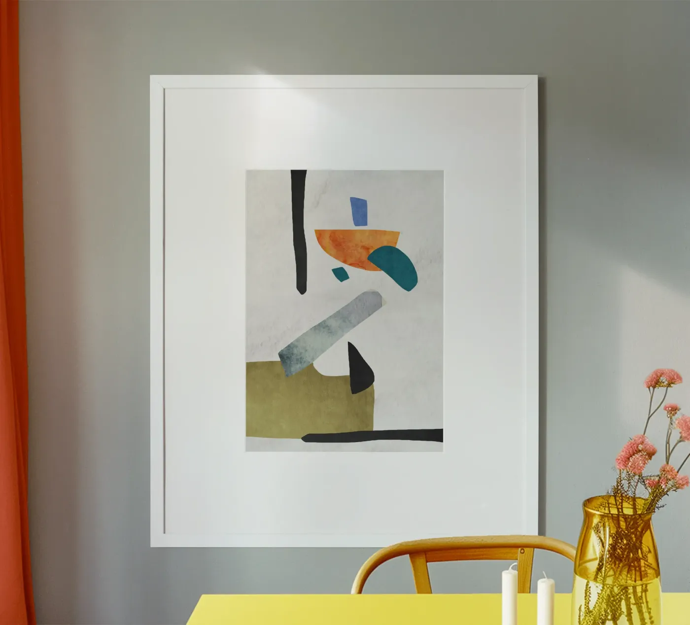Abstract geometric x poster da ramosashop