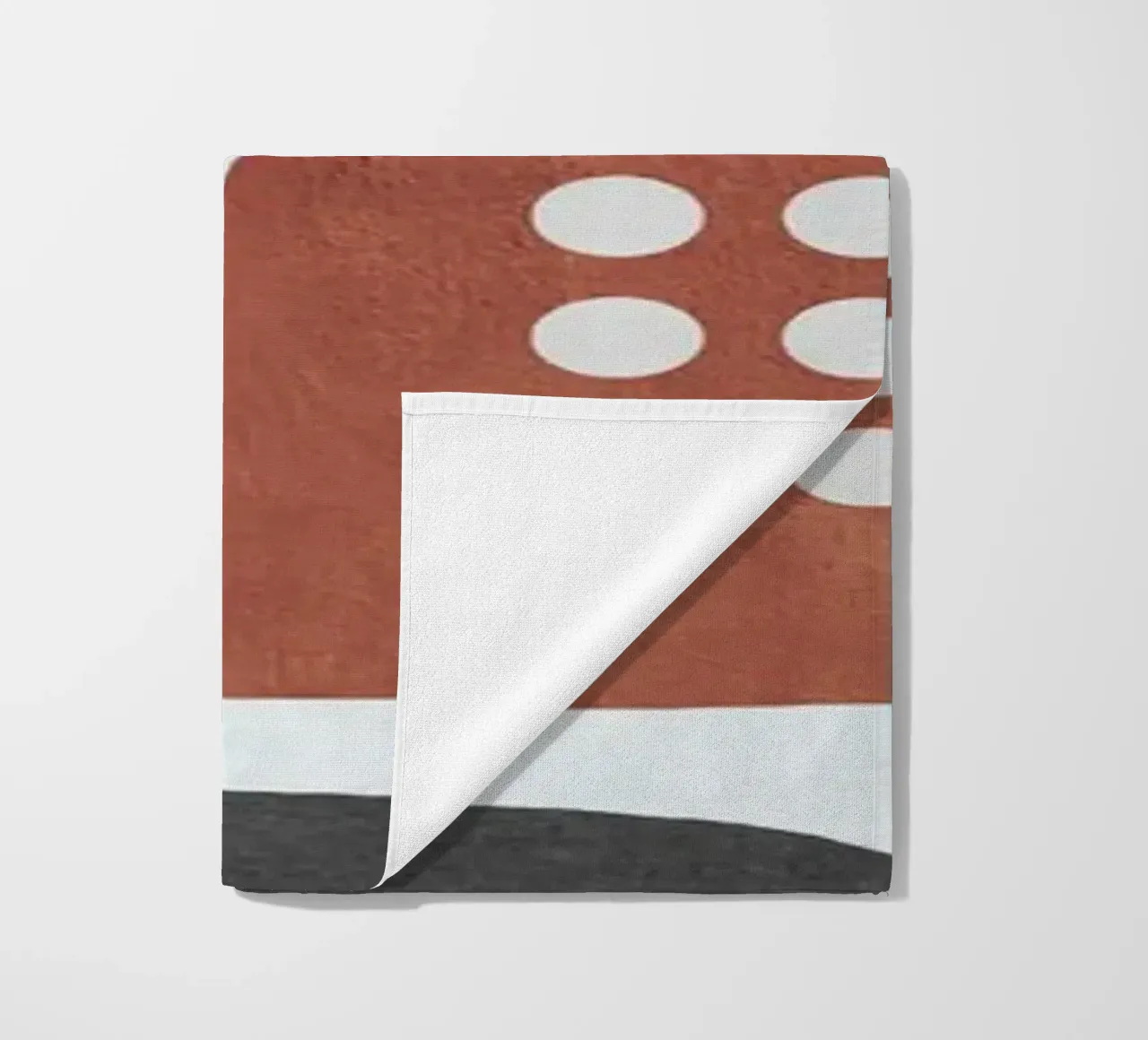 Abstract geometric  earth tones telo mare da ramosashop