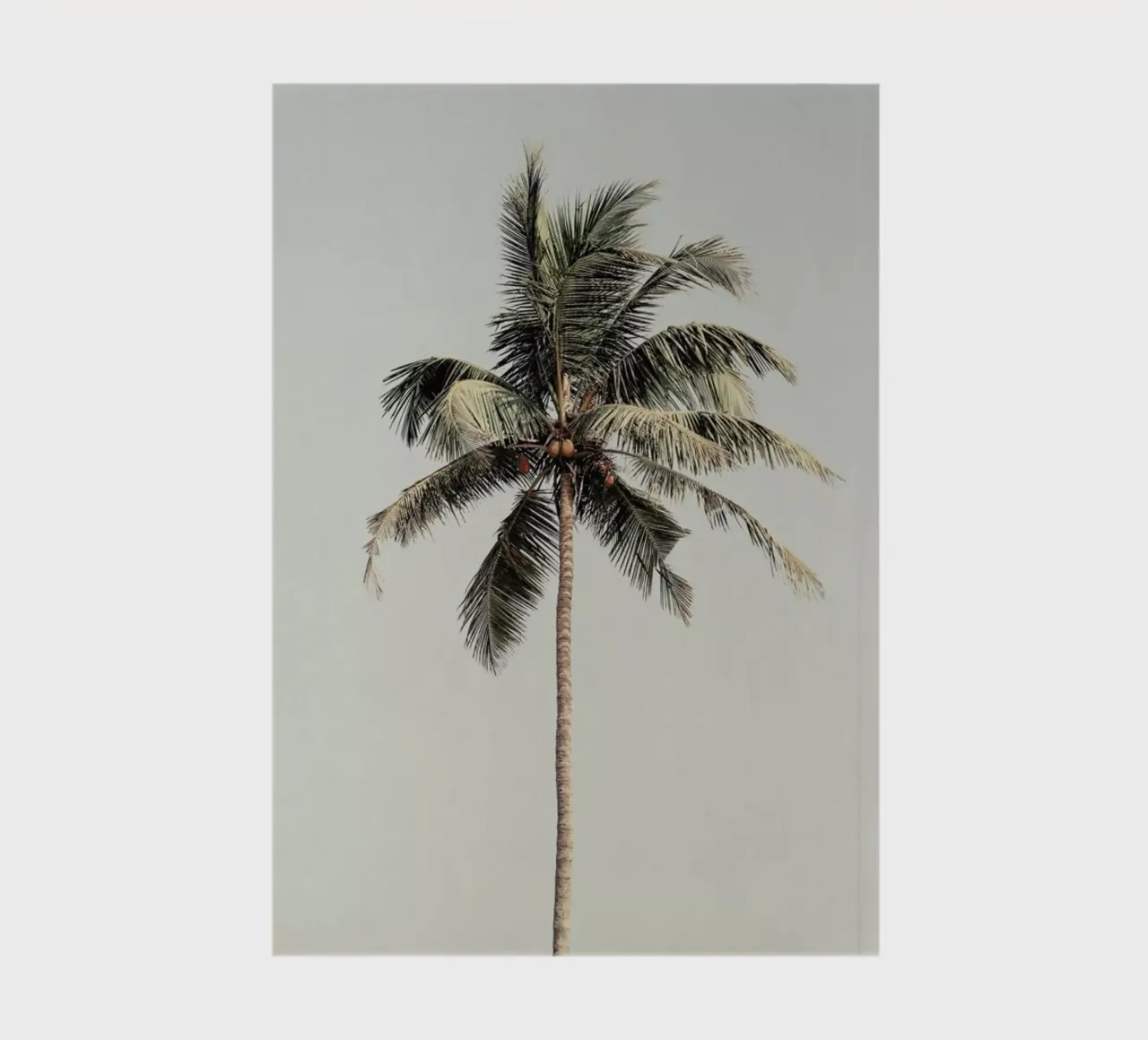 Palm Tree By The Beach notebook by Victoria Frost