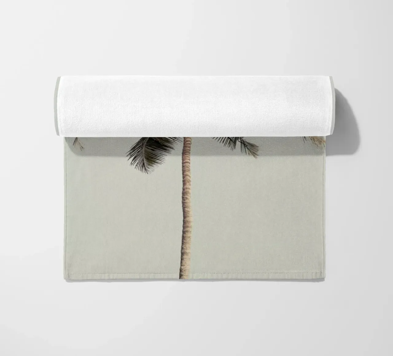 Palm Tree By The Beach telo mare da Victoria Frost