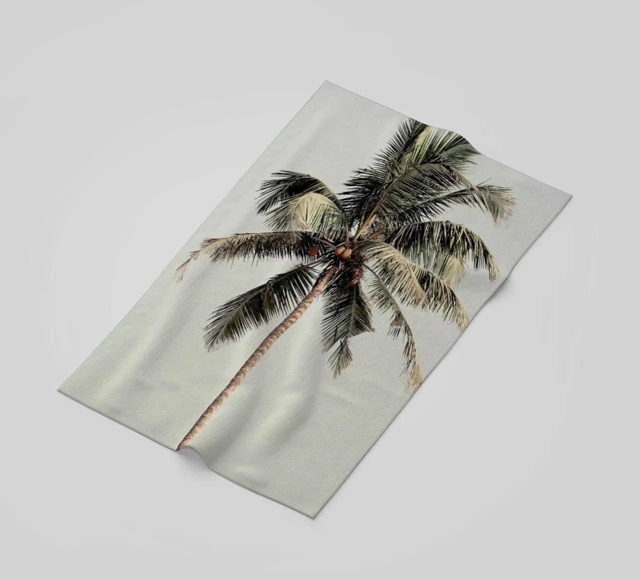 Palm Tree By The Beach telo mare da Victoria Frost