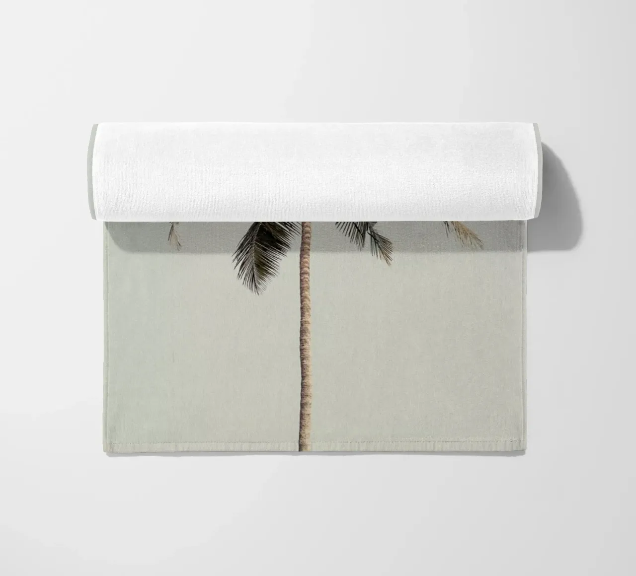 Palm Tree By The Beach telo mare da Victoria Frost