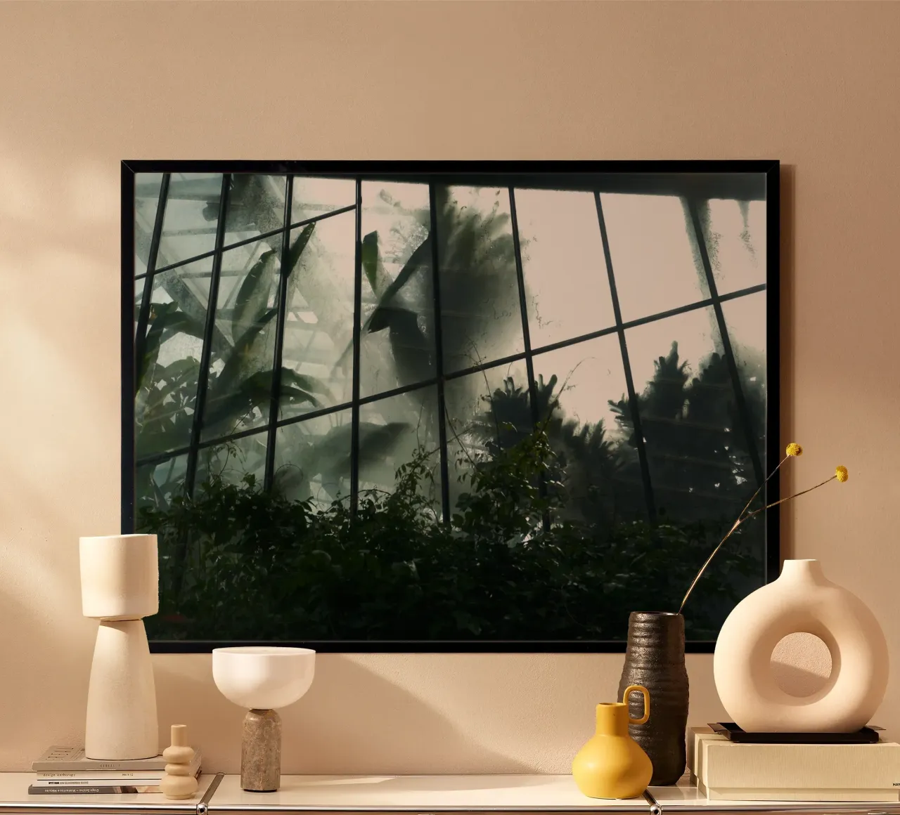GREENHOUSE I poster con telaio in plastica da Grumpz