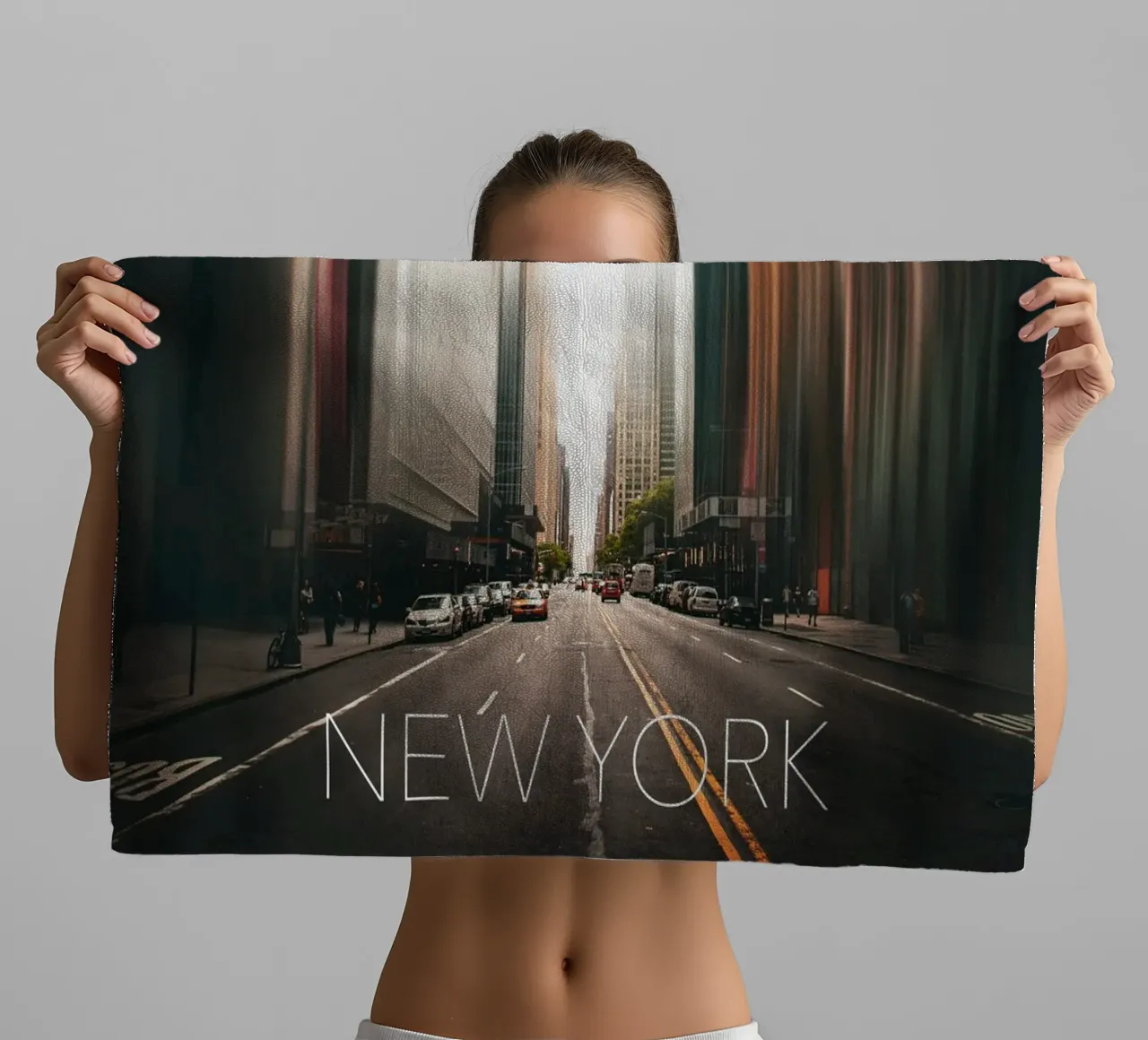 New York asciugamano da bagno da Flo Klein