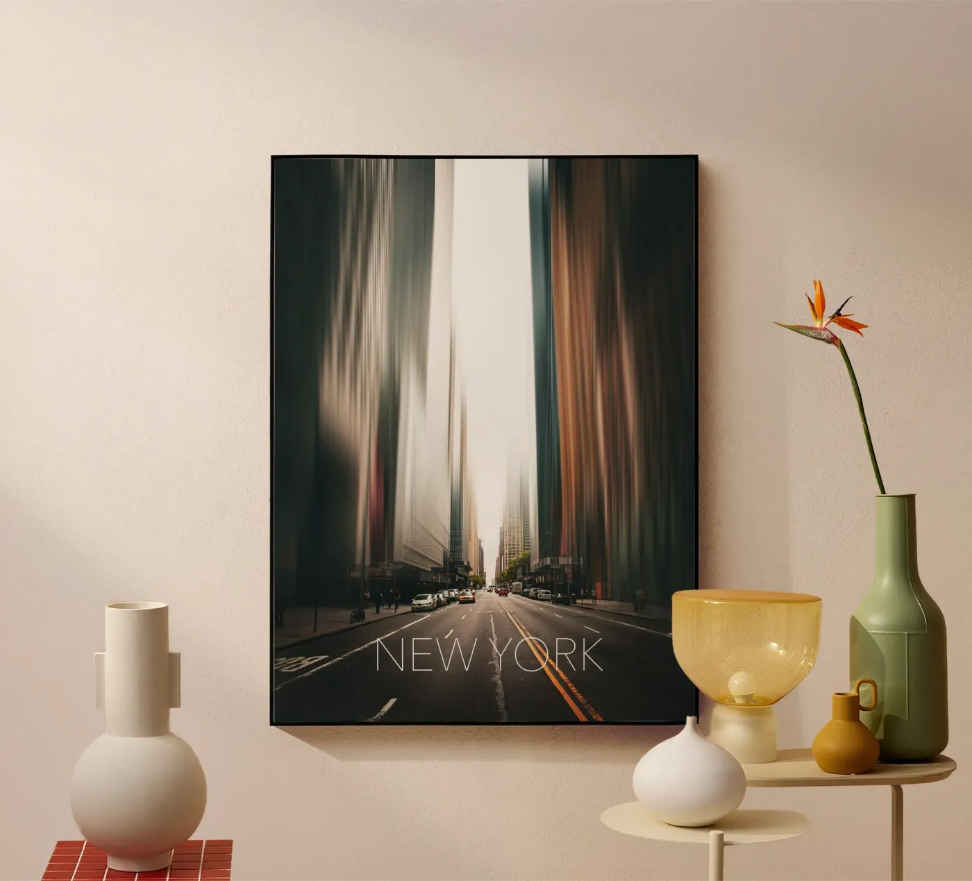 New York plexiglass da Flo Klein Gallery