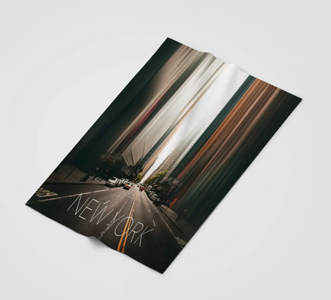 New York fleece blanket by Flo Klein