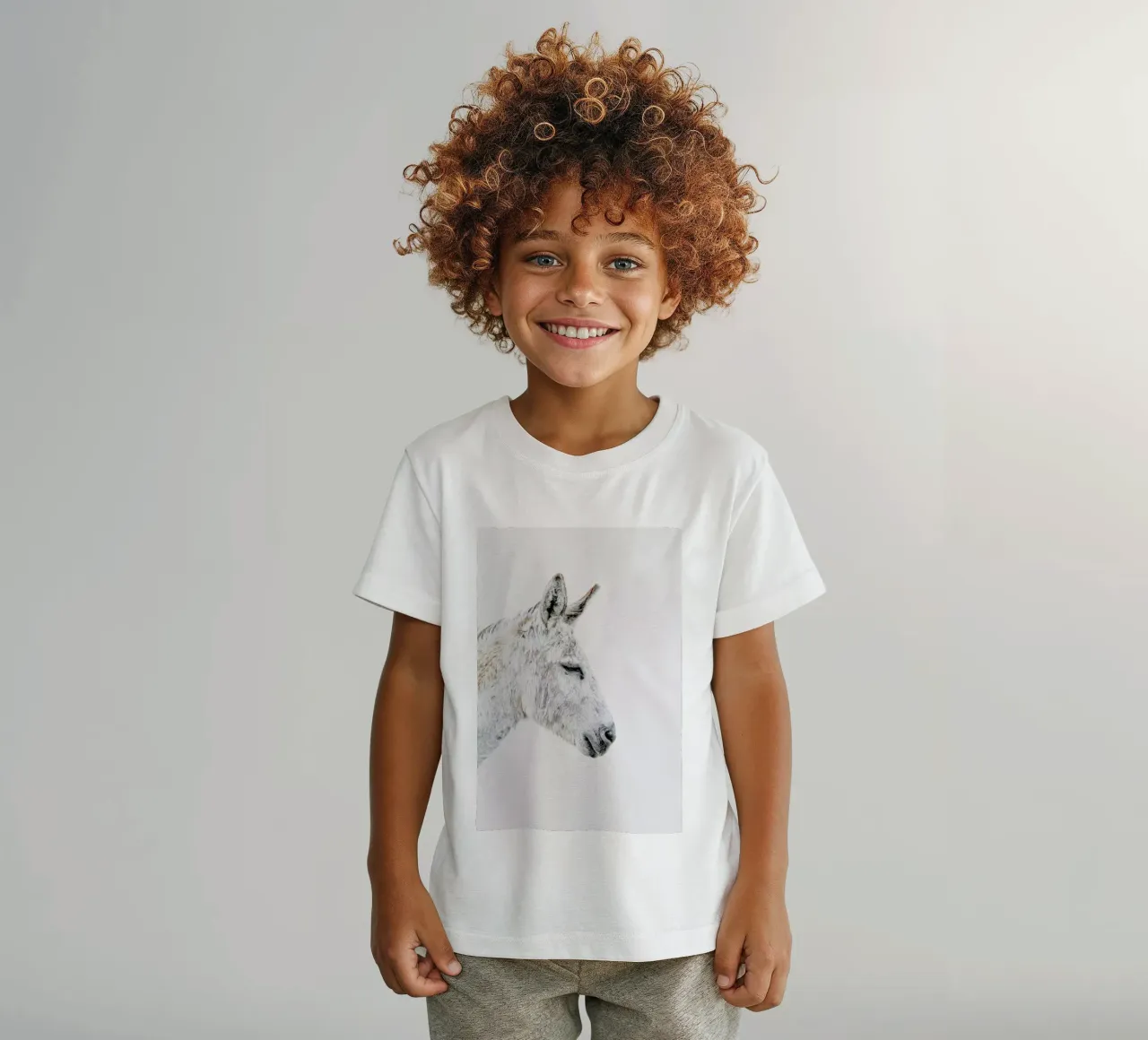 Donkey t-shirt bambini da Paws & Claws