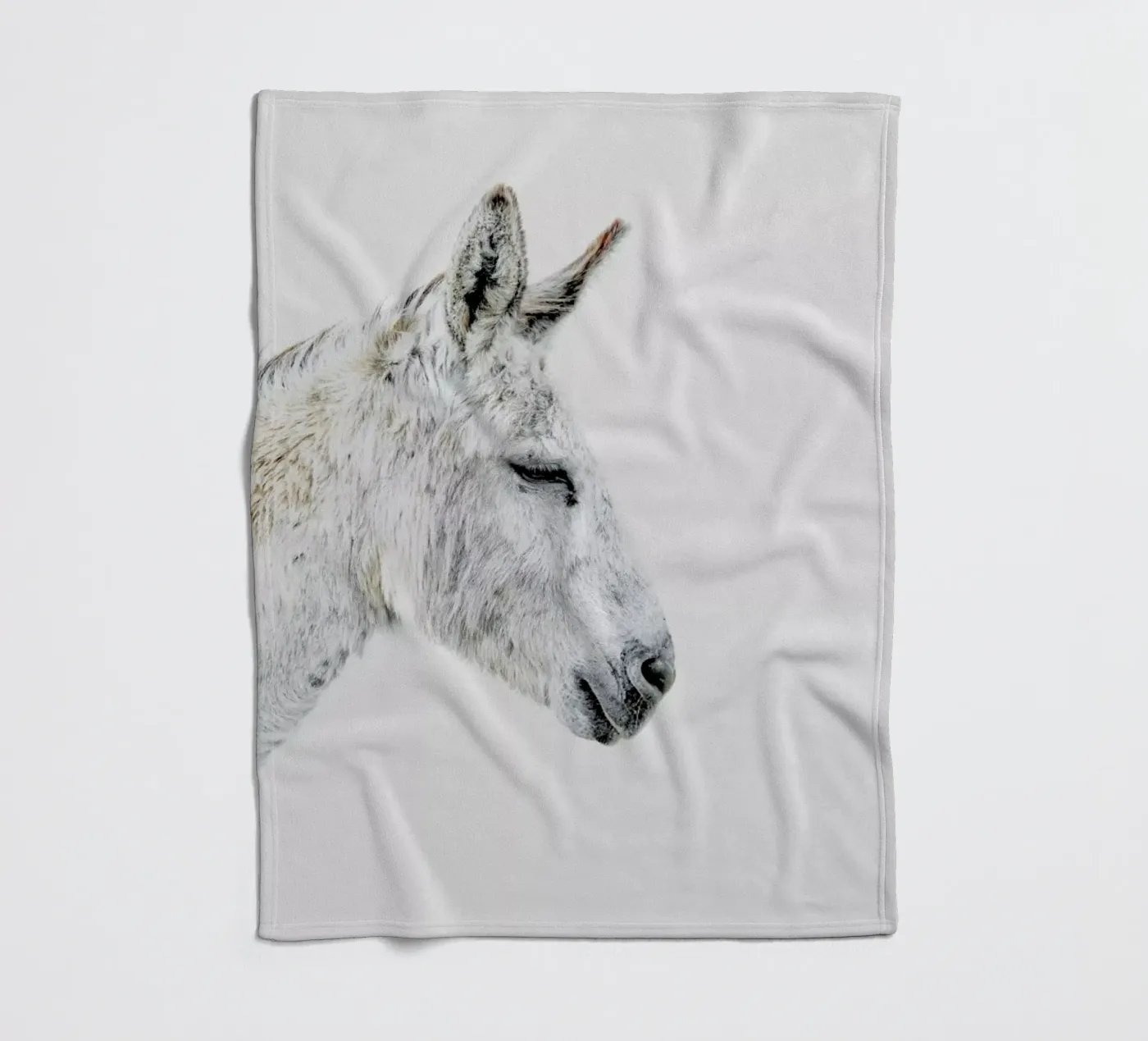 Donkey fleece blanket by Paws & Claws