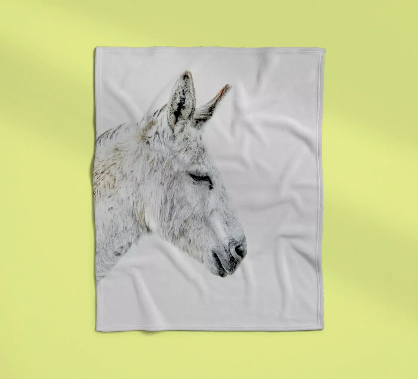 Donkey fleece blanket by Paws & Claws