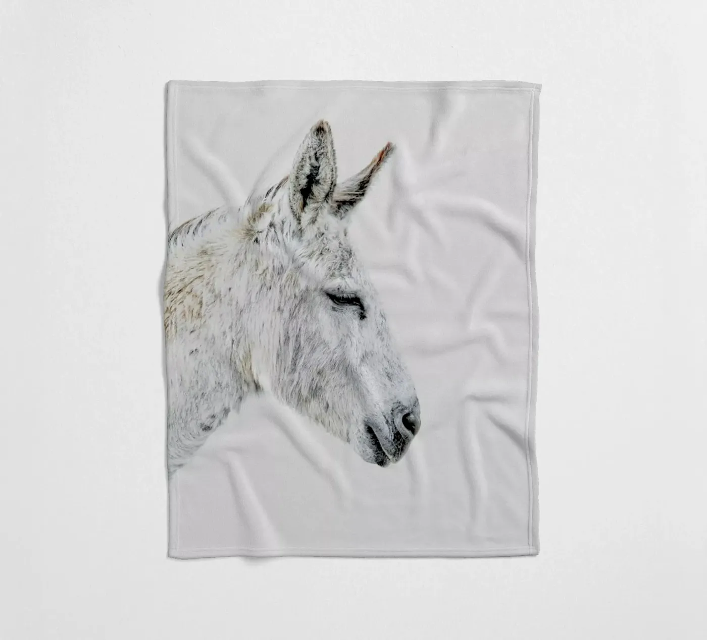 Donkey fleece blanket by Paws & Claws