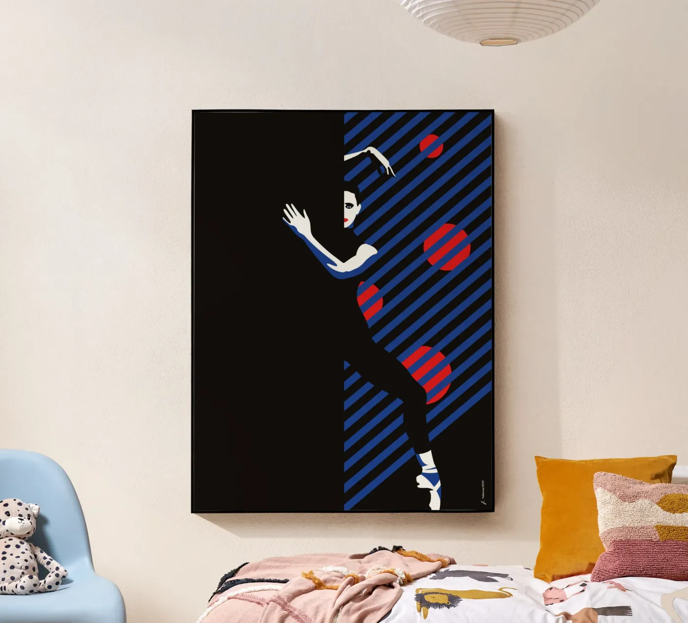 Graphic Danse plexiglass da Fabienne Petit