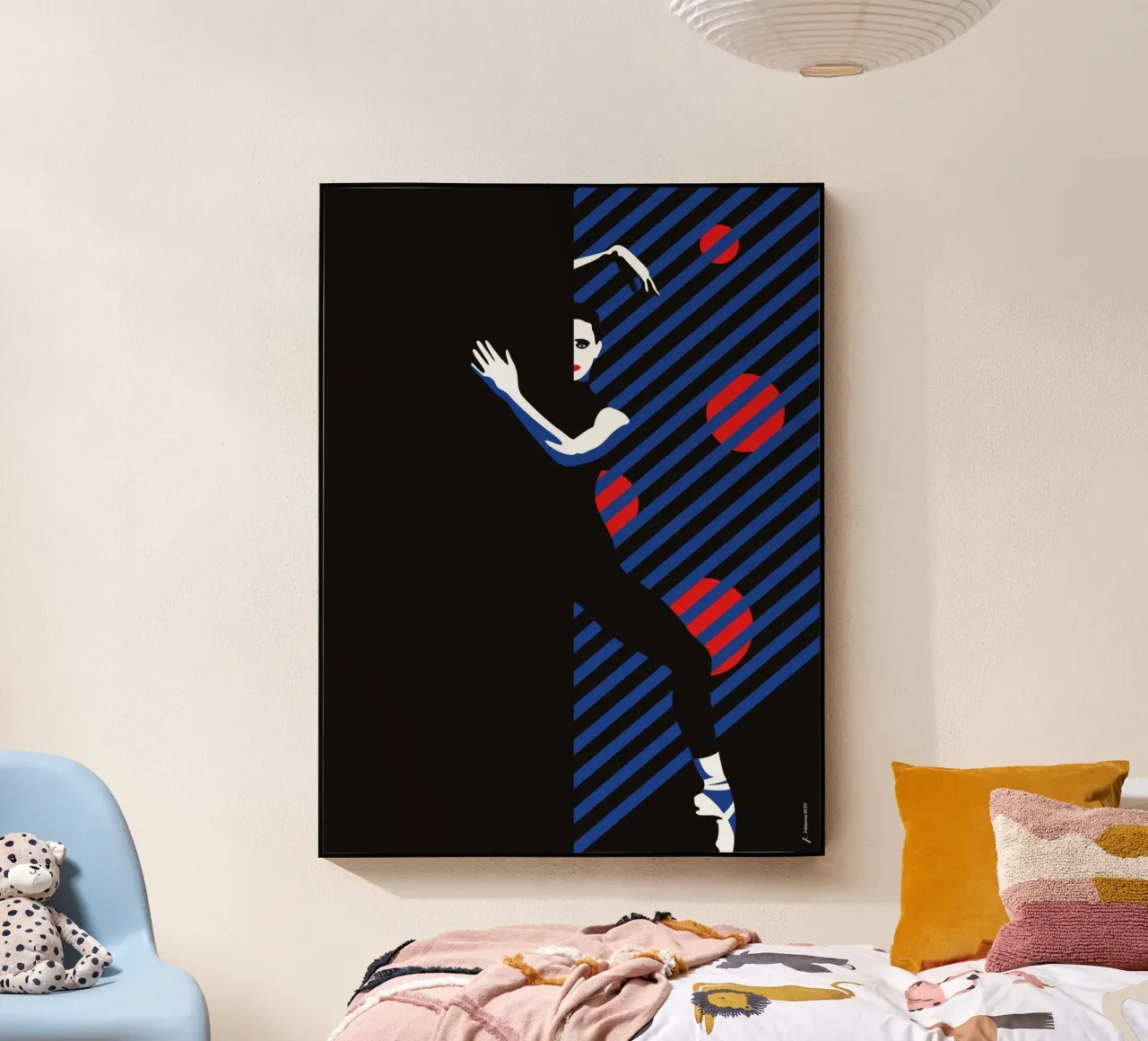 Graphic Danse plexiglass da Fabienne Petit