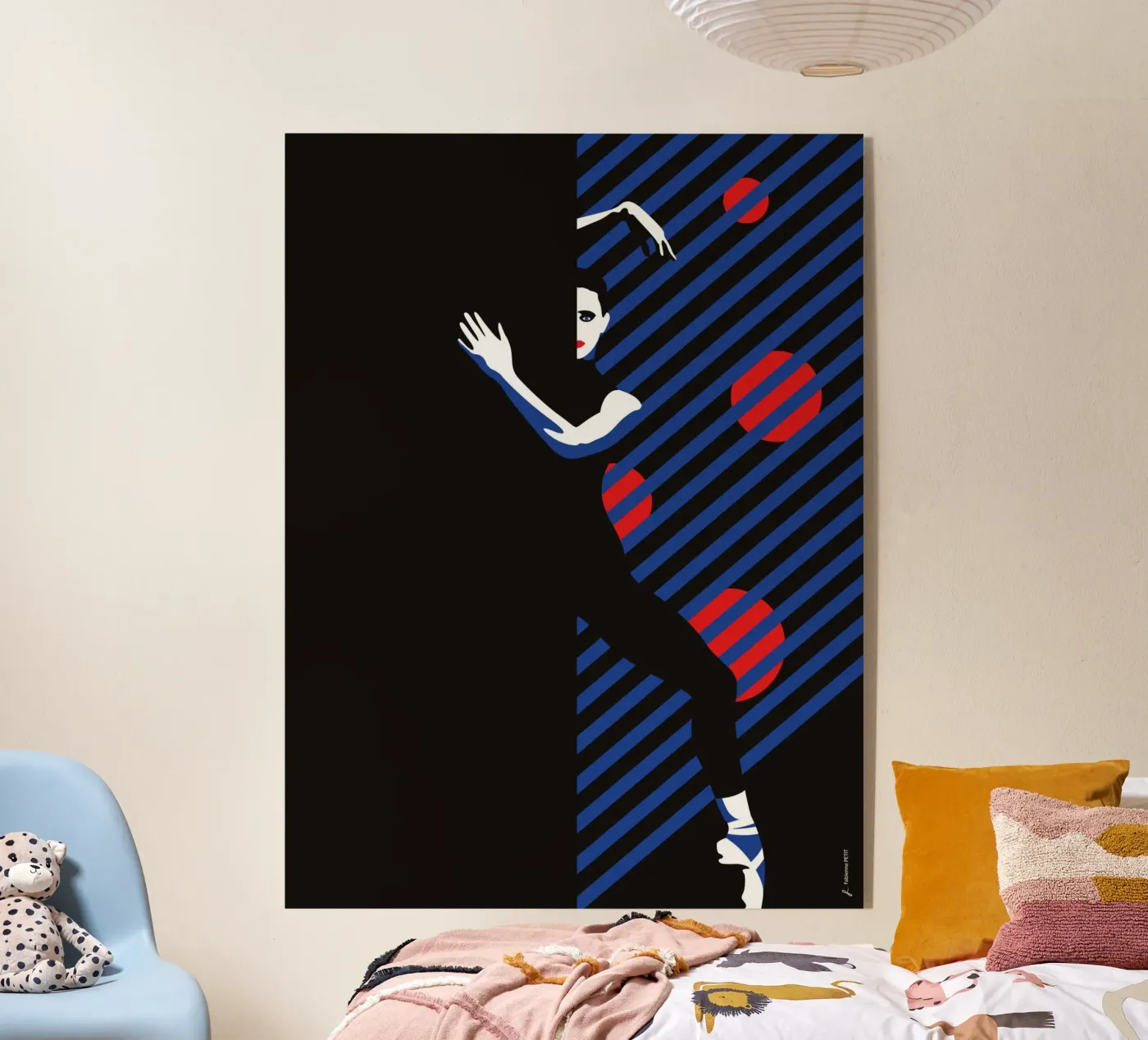 Graphic Danse plexiglass da Fabienne Petit