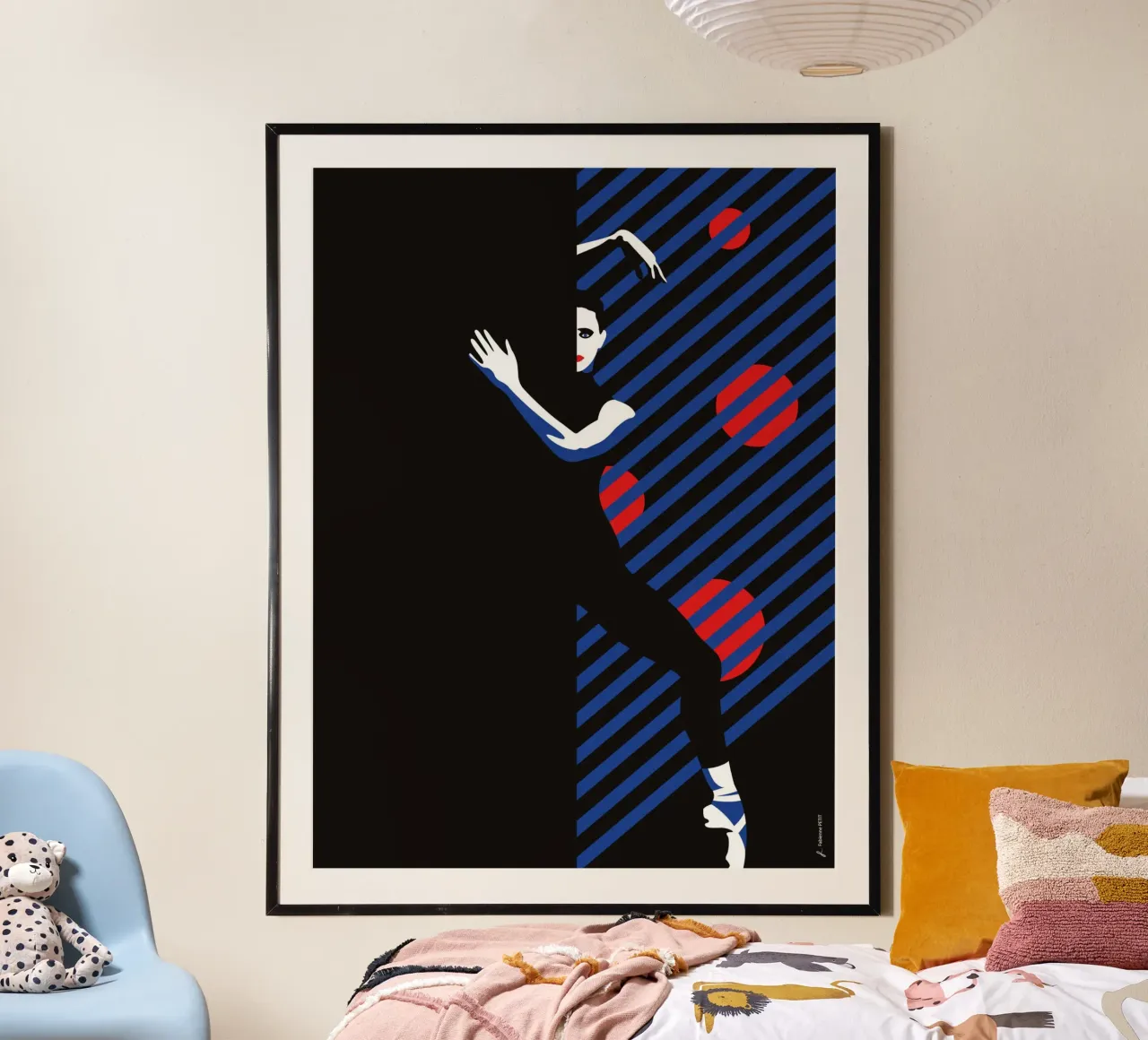 Graphic Danse poster da Fabienne Petit