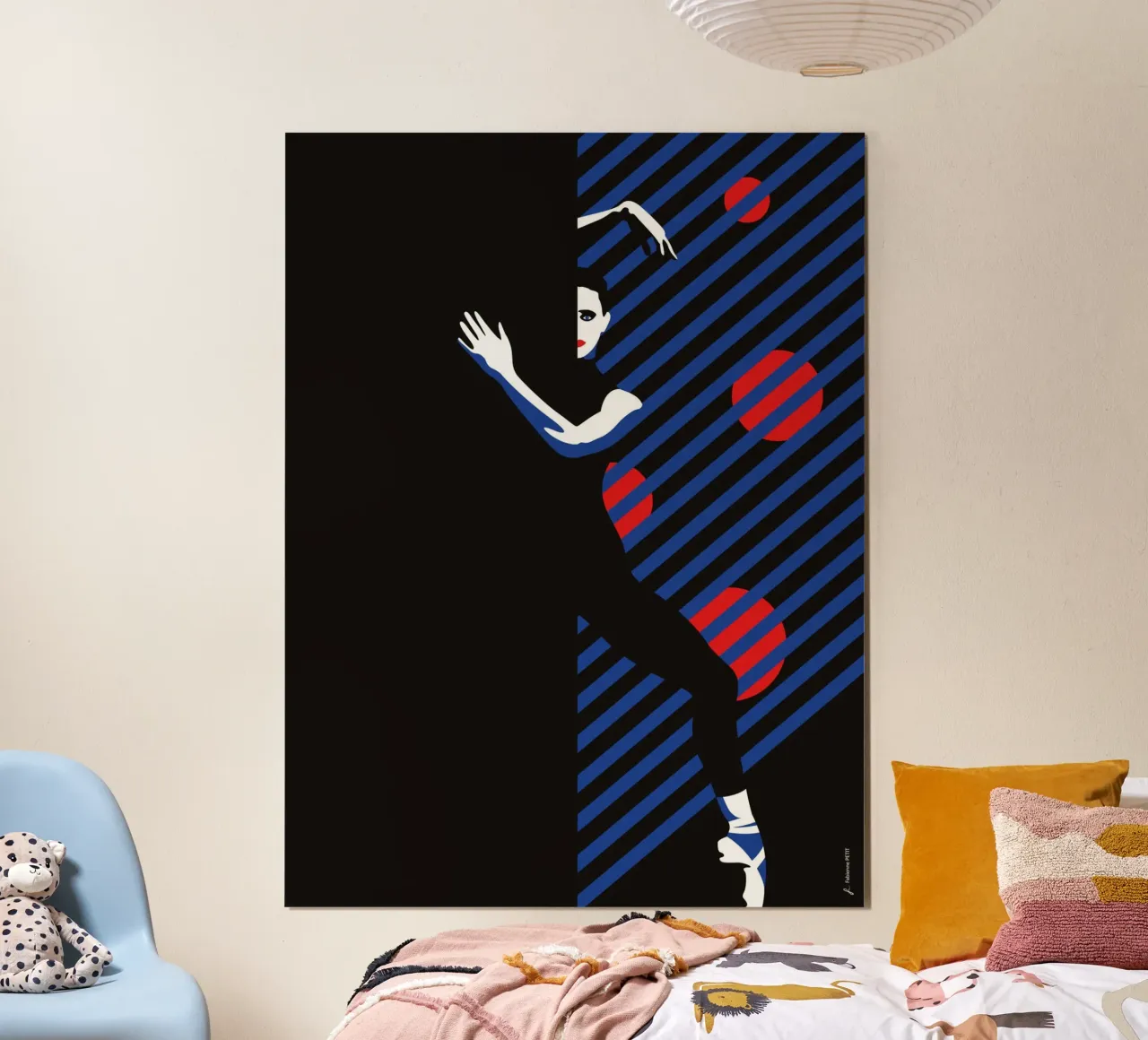 Graphic Danse poster da Fabienne Petit