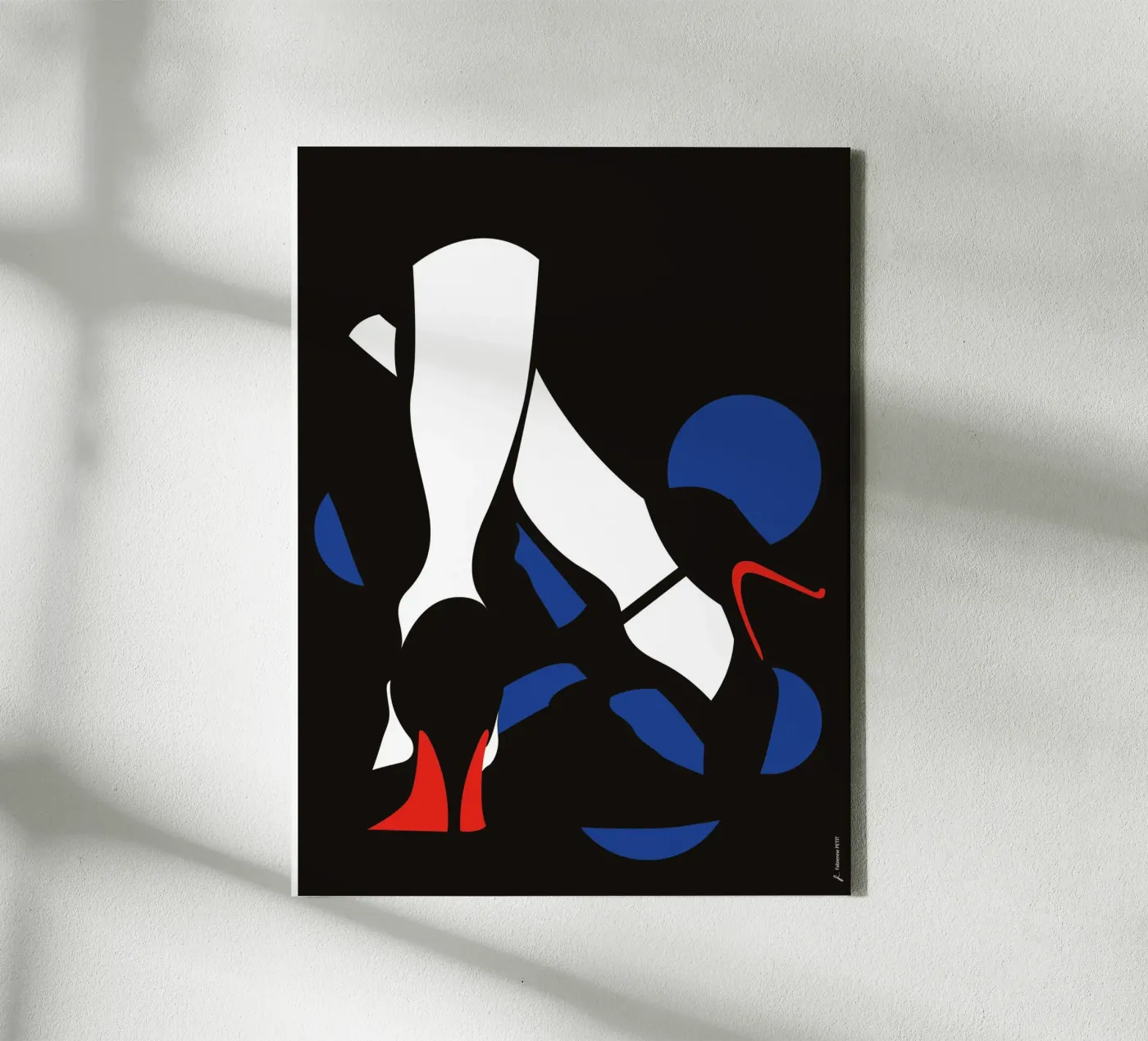 Tango canvas van Fabienne Petit