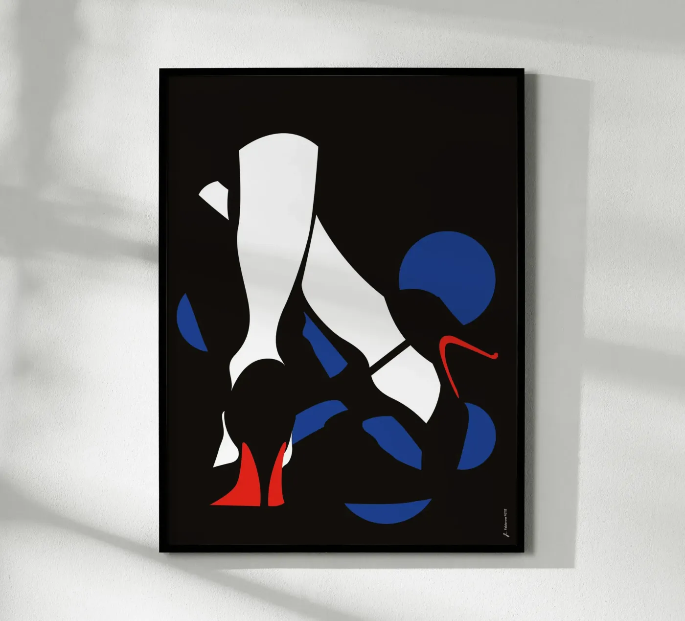 Tango Poster von Fabienne Petit