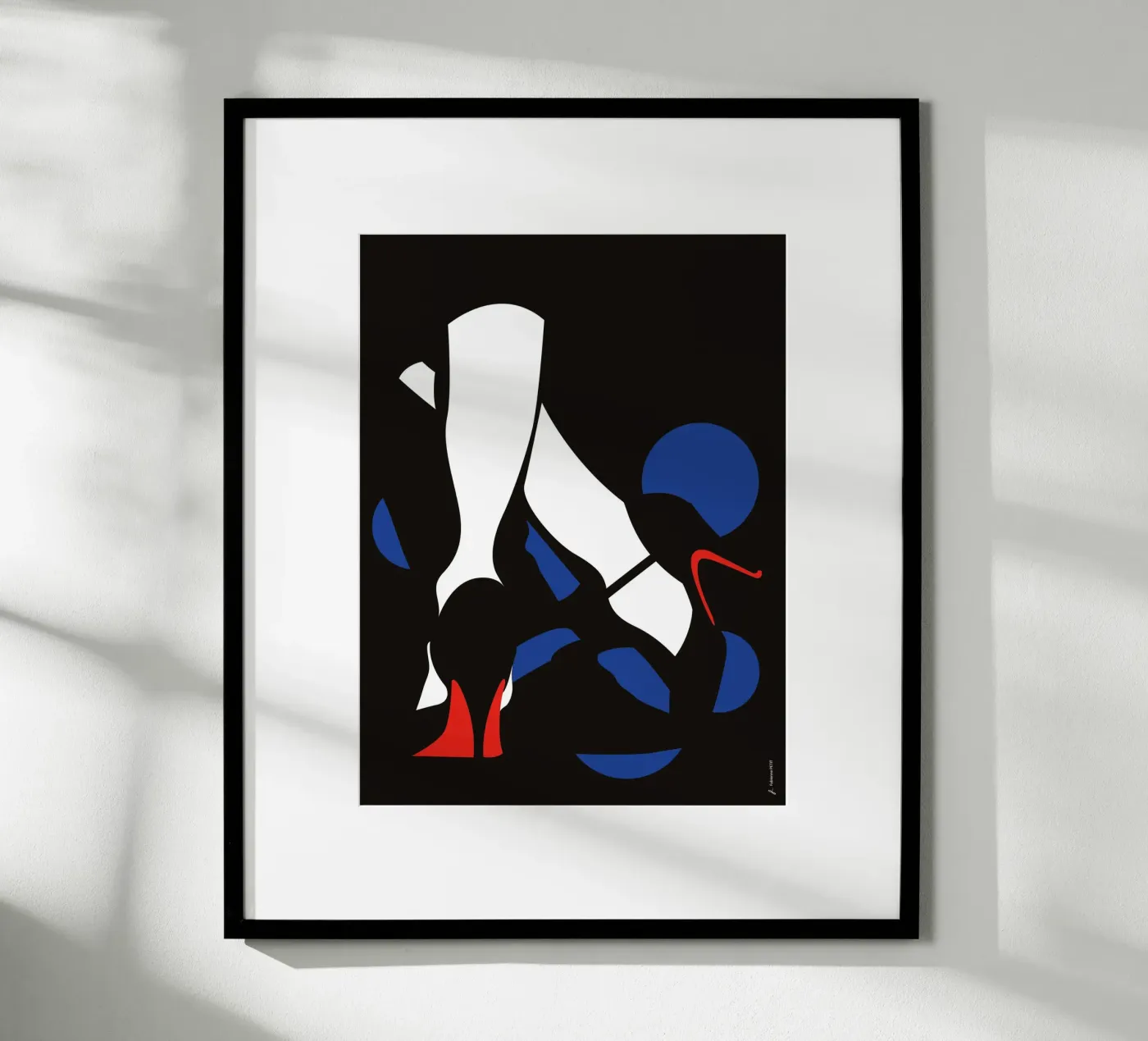Tango Poster von Fabienne Petit