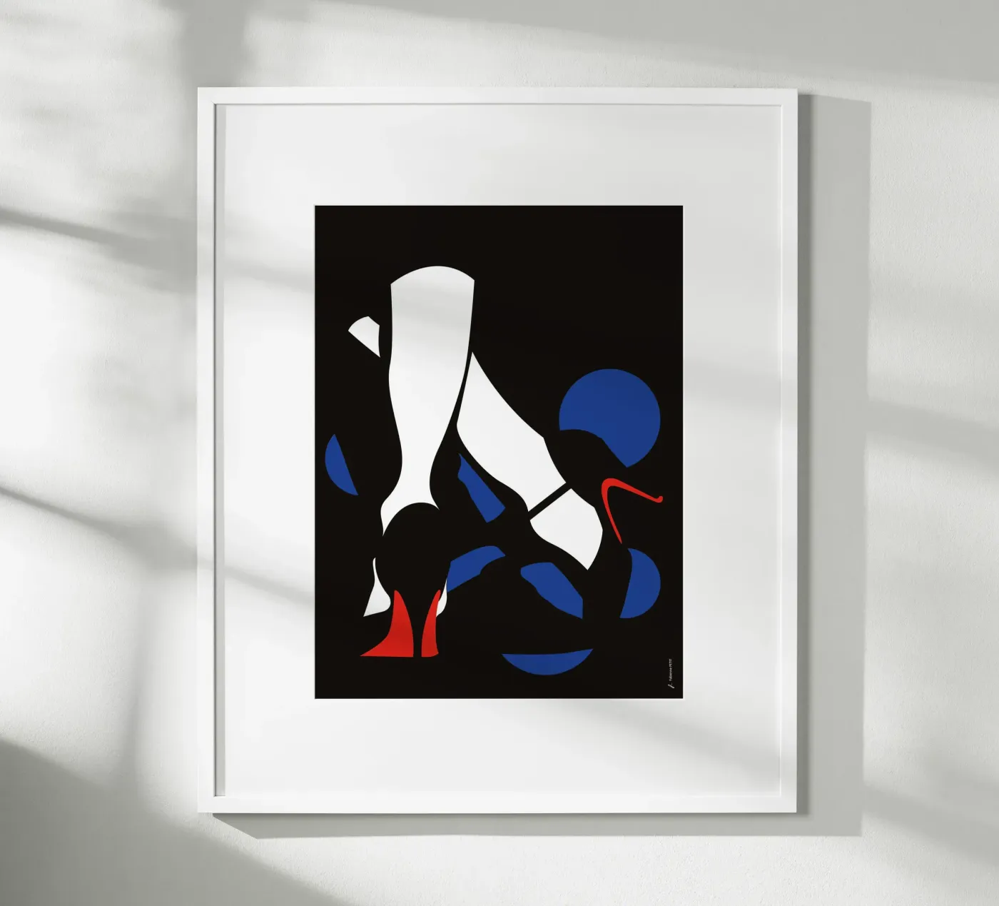 Tango Poster von Fabienne Petit