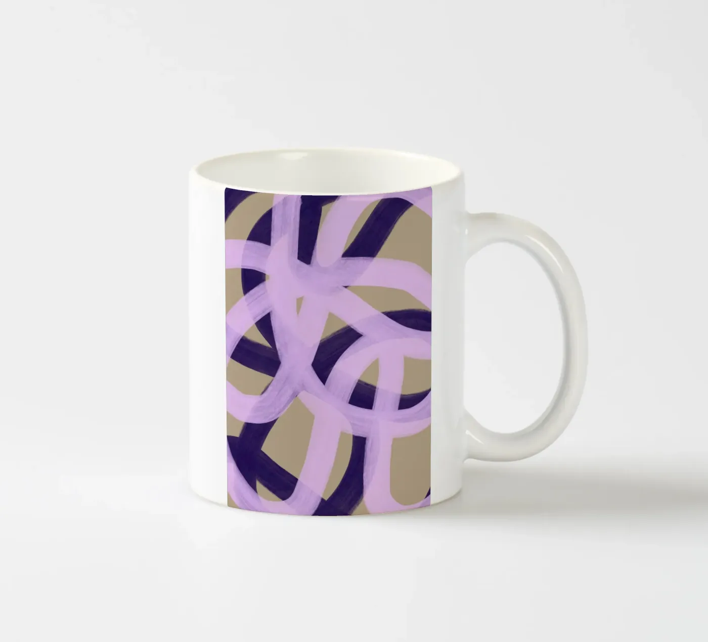Lines 1 ceramic mug by Studio Memb