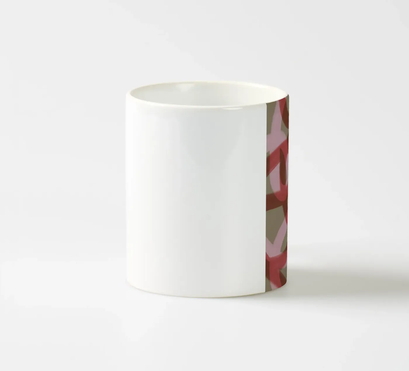 Lines 2 ceramic mug by Studio Memb