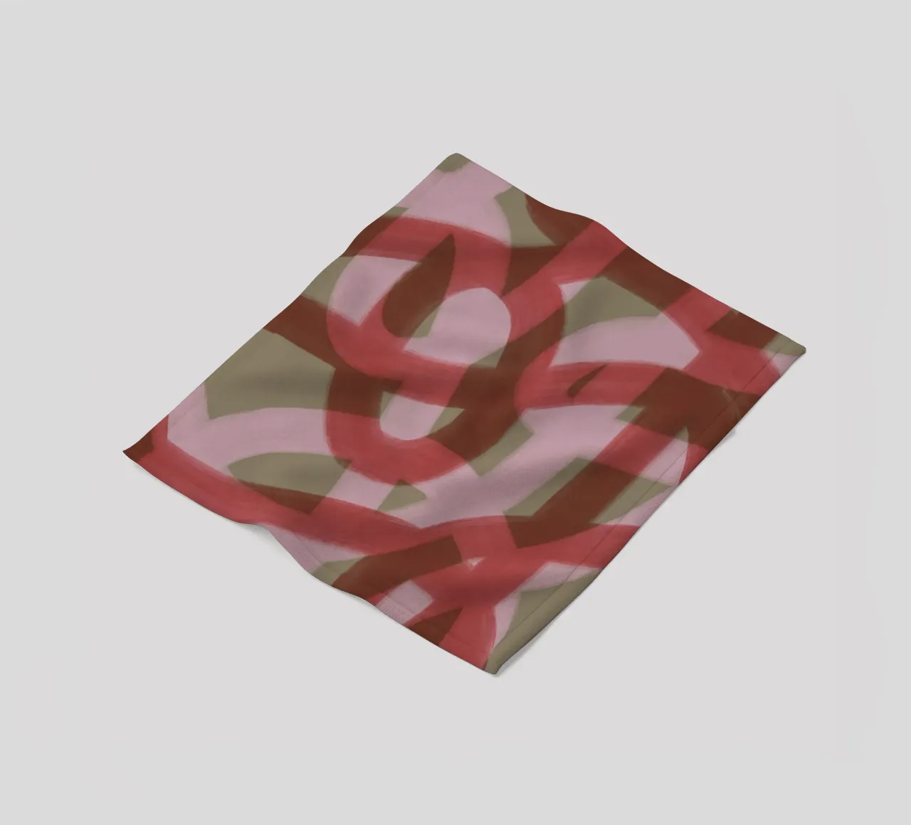 Lines 2 fleece blanket by Studio Memb